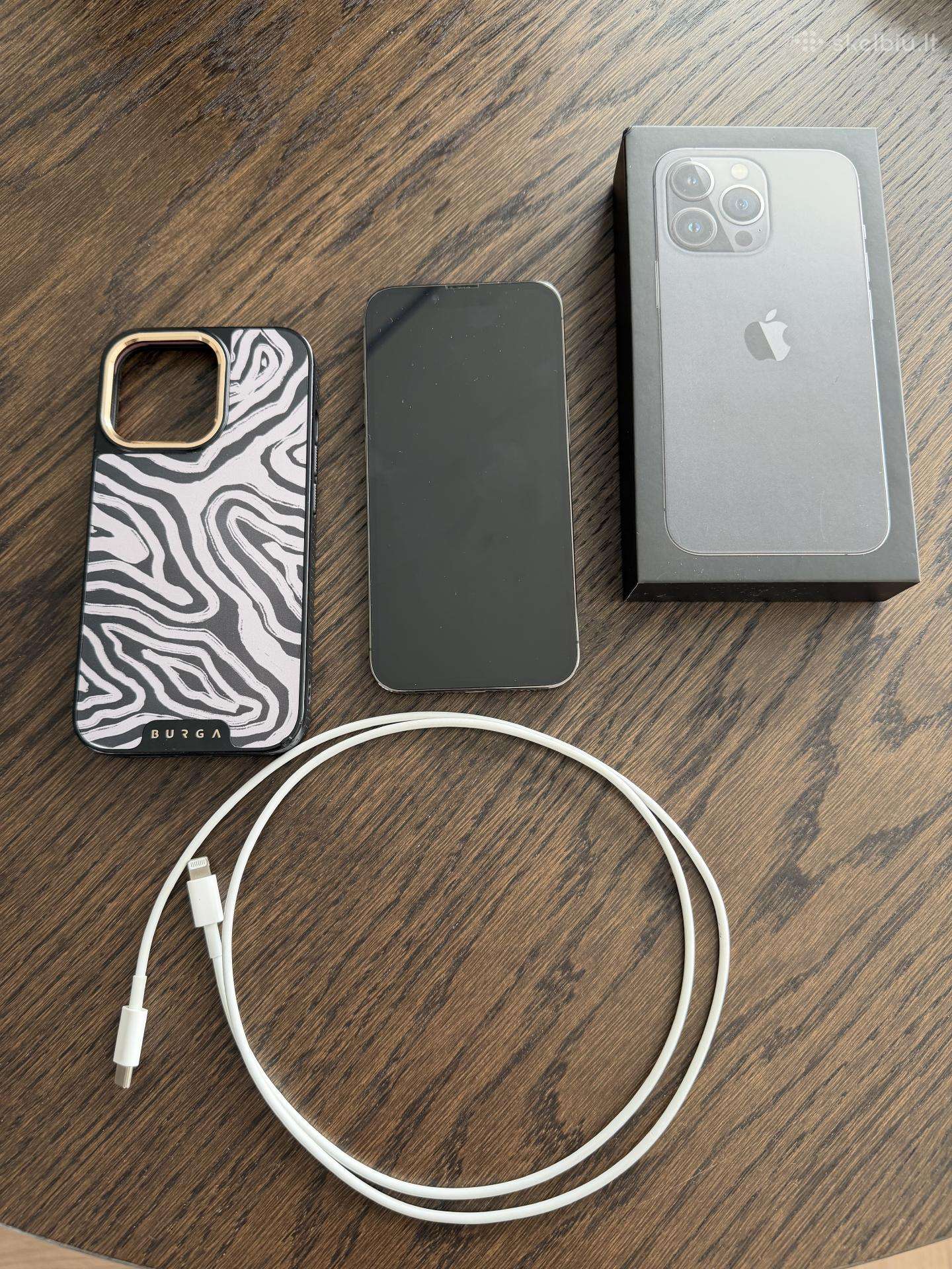 Parduodamas iPhone 13 Pro 128 GB grafito spalva
