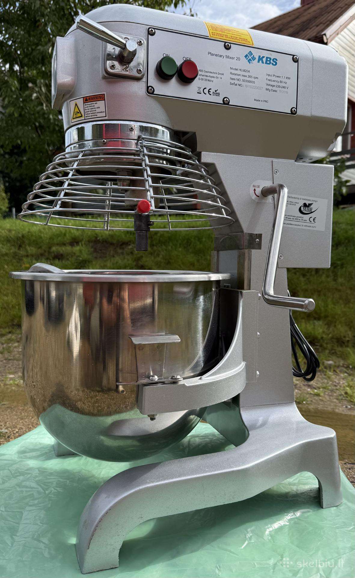 Kbs planetary mixer 20