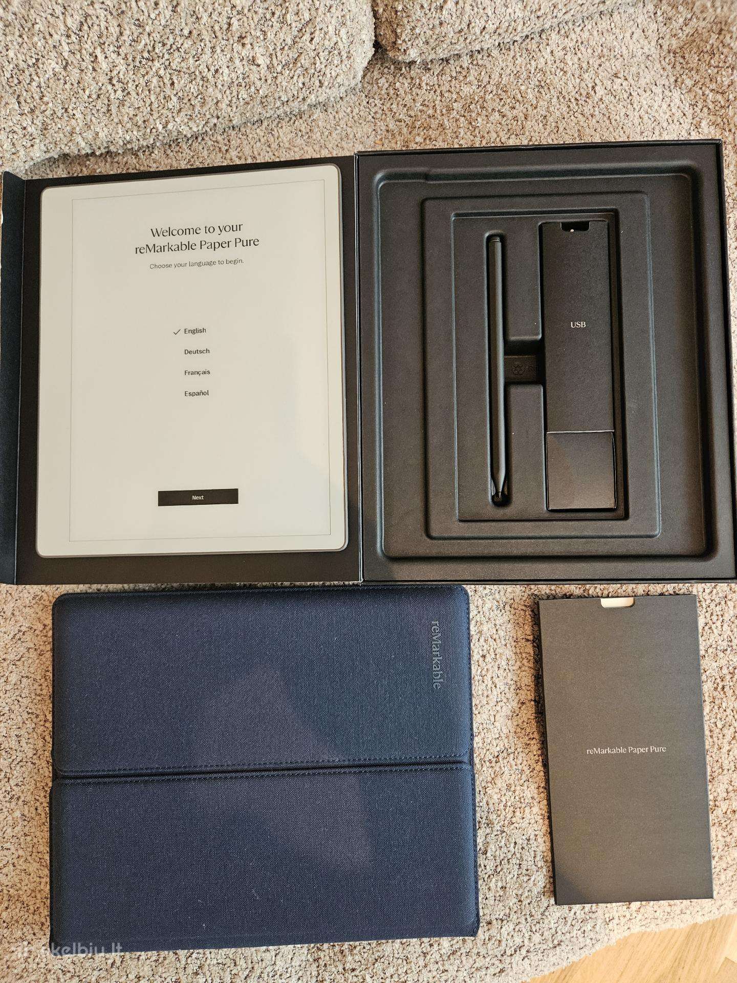 Remarkable Paper Pure bundle Marker Plus + Sleeve