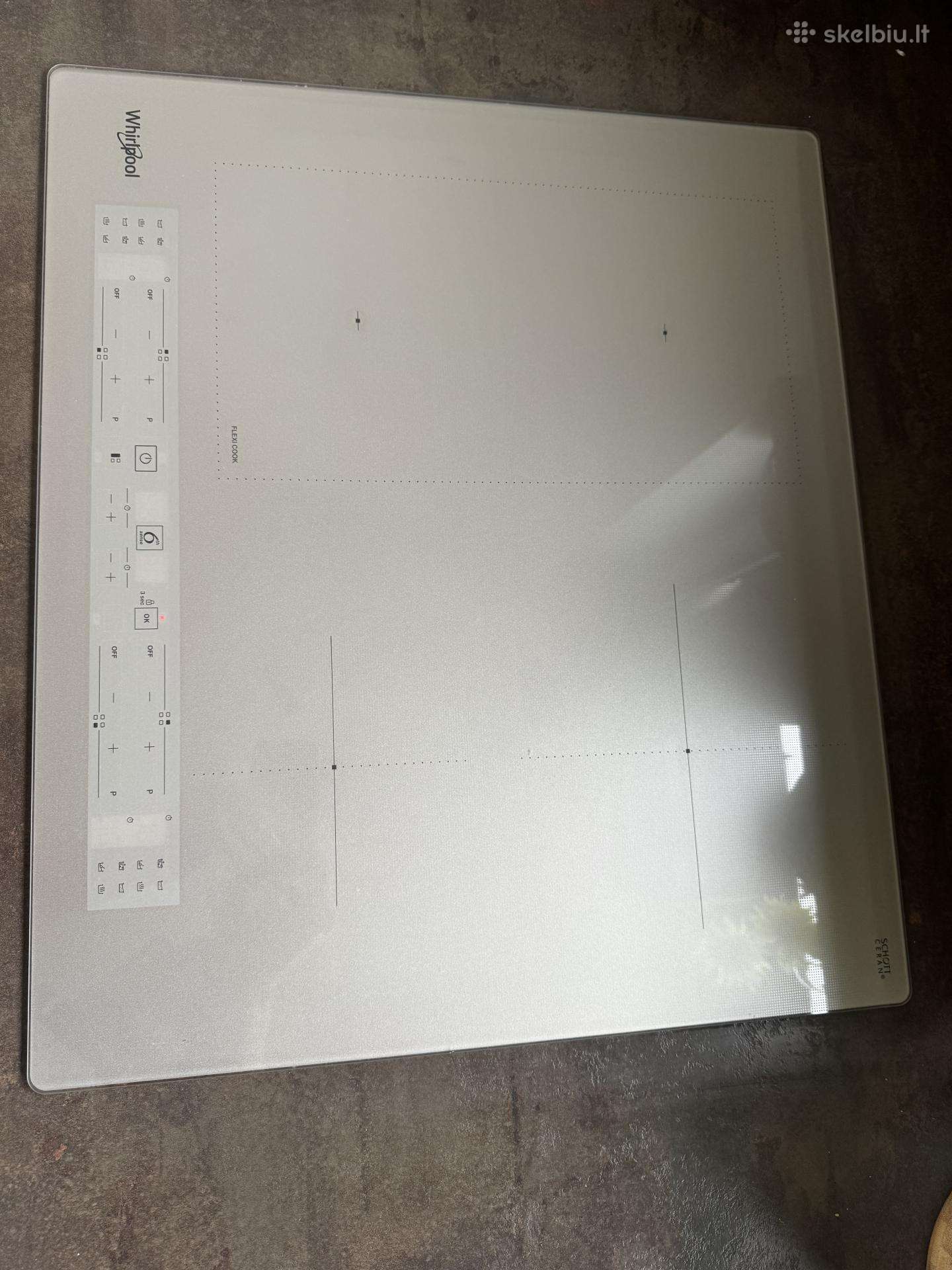 Indukcinė kaitlentė Whirlpool Wl B6860 Ne/s