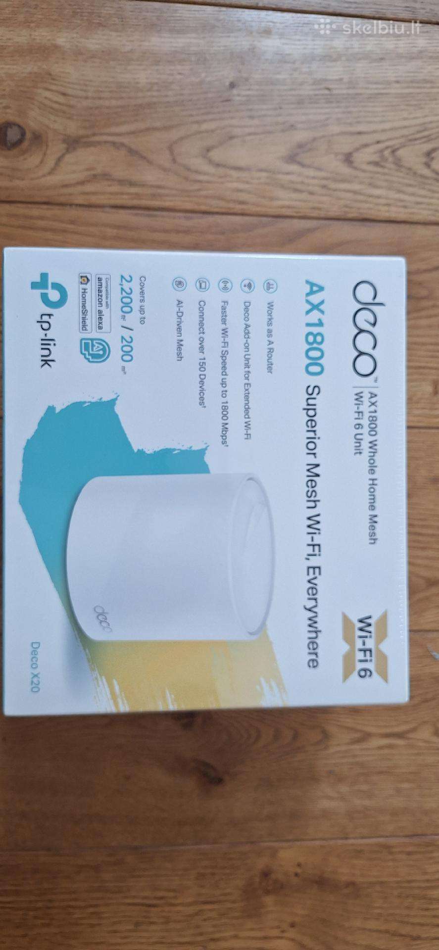 Tp-link Deco X20 (mesh maršrutizatorius)
