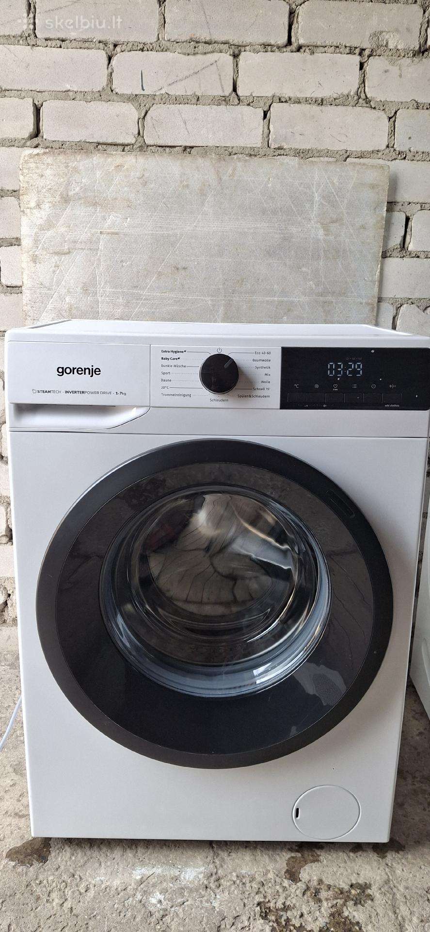 Skalbimo mašina "Gorenje" 2022.08m. 7kg