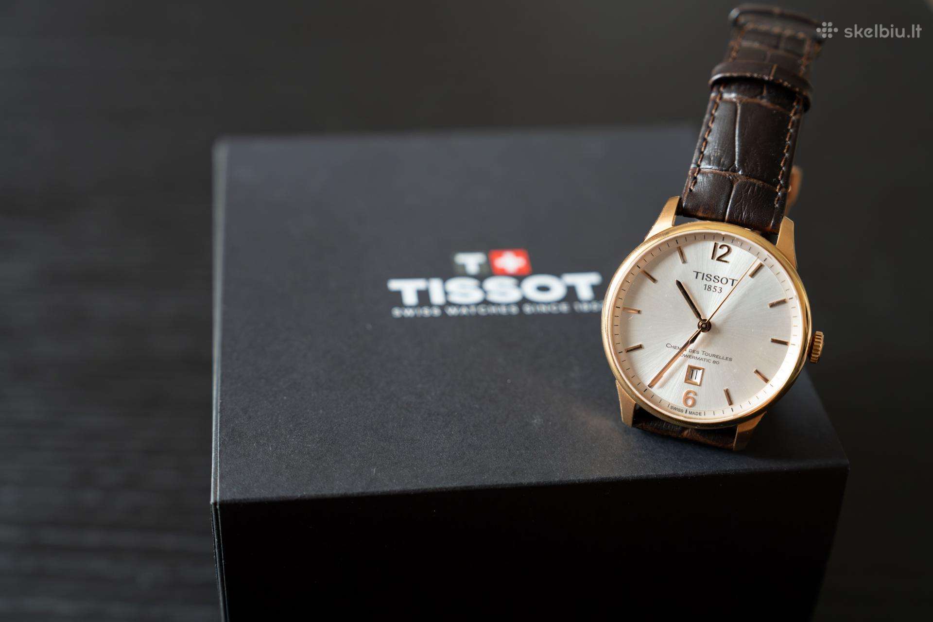 Tissot Chemin des Tourelles laikrodis LT garantija