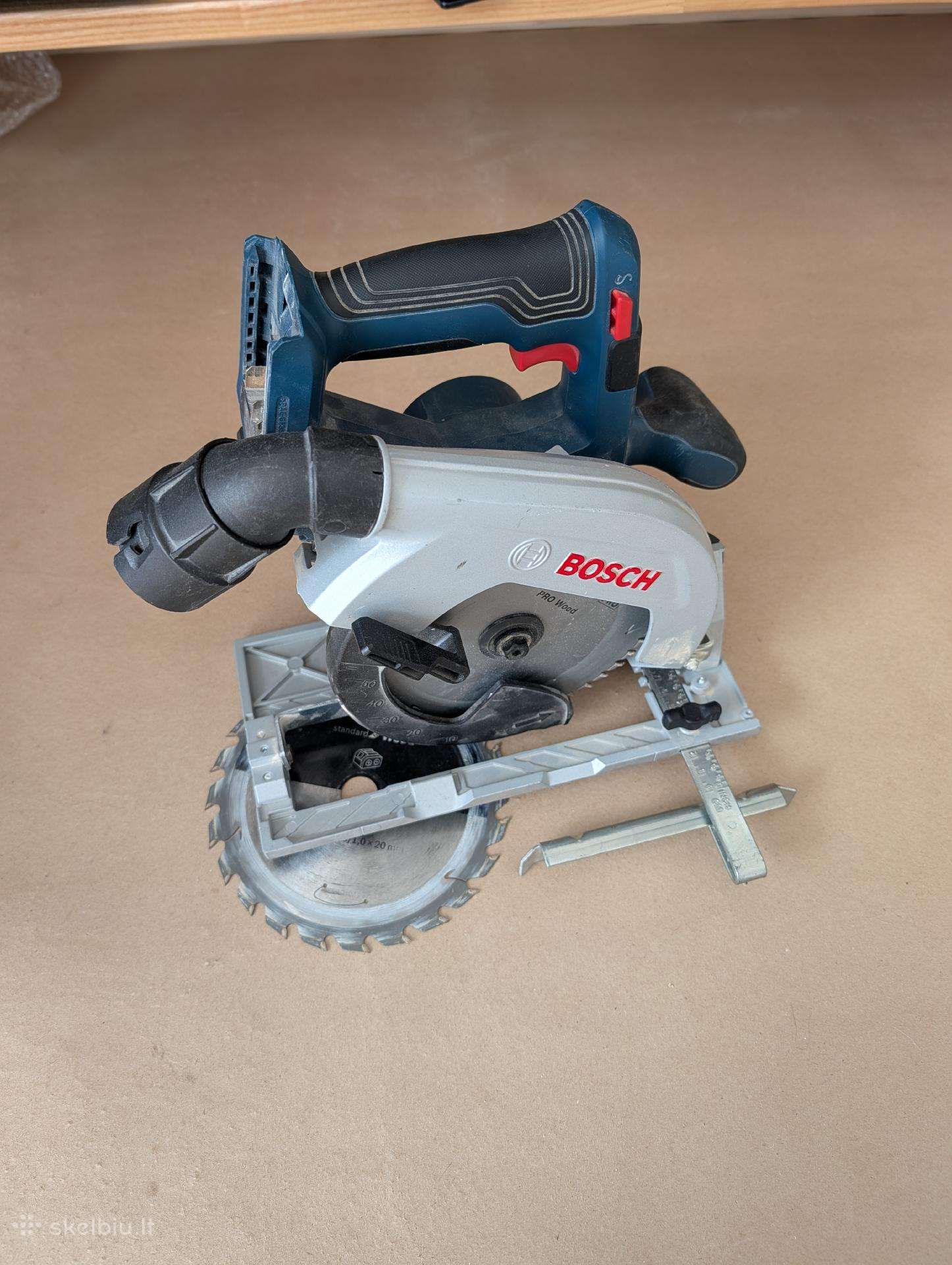 Bosch gks 18v-57-2 diskinis pjuklas