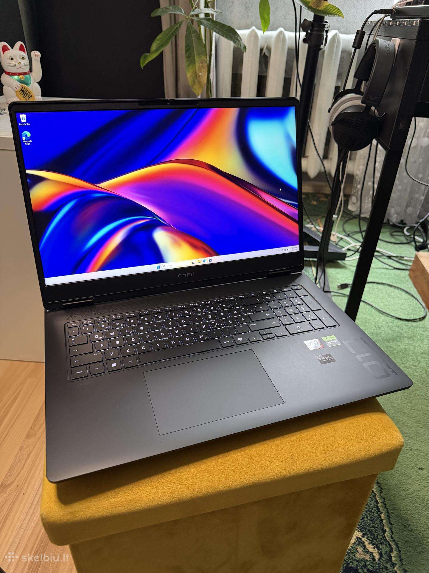 Galingas Hp Omen 17 naujas kompiuteris