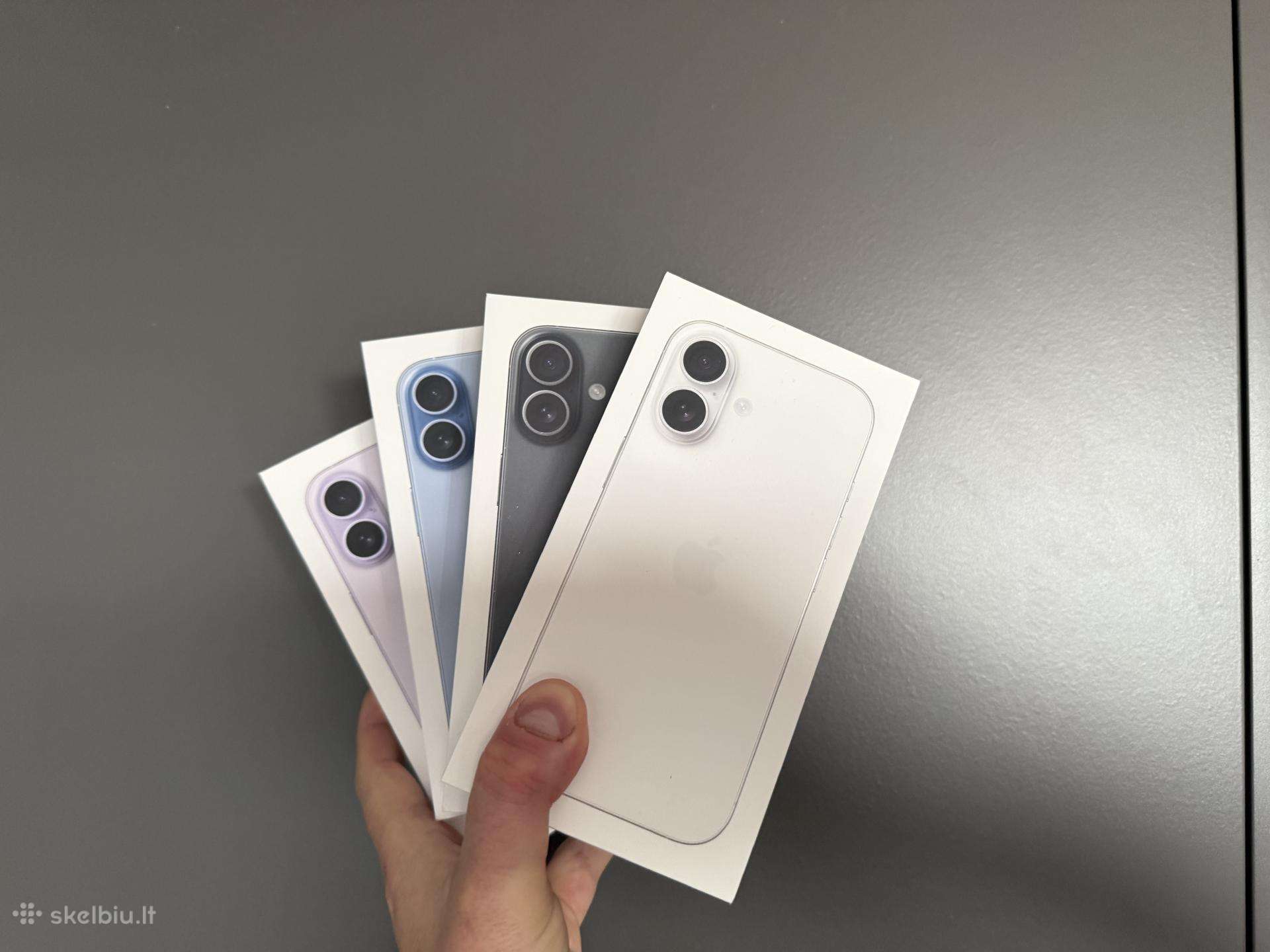 Nauji iPhone 17 256gb keliu spalvu