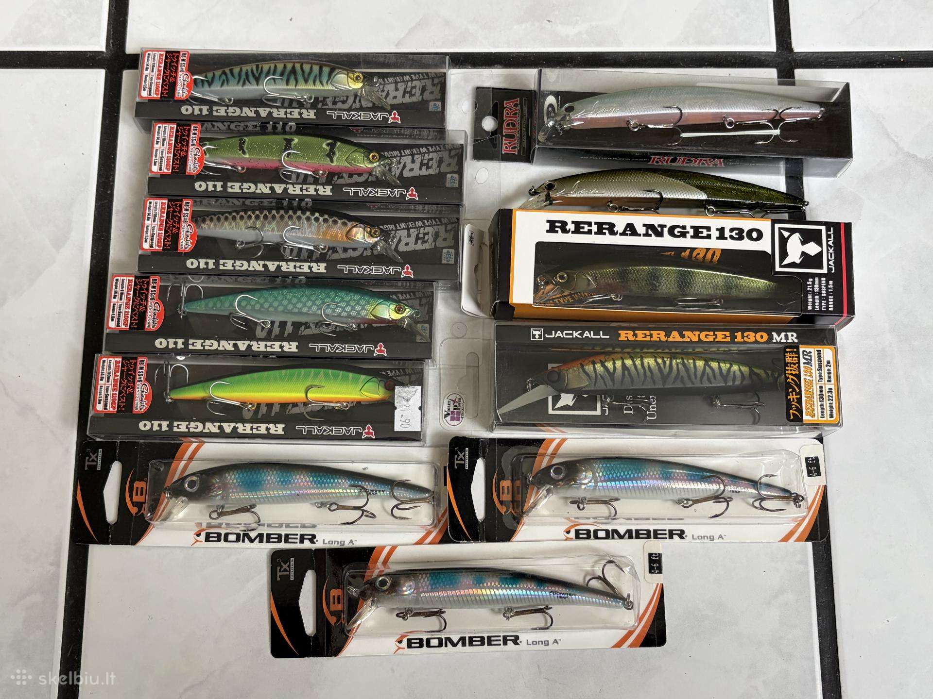 Gal Ką Sudomins Jackall,rudra,zipbaits