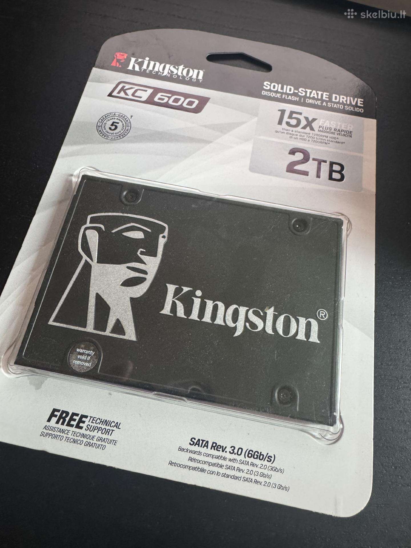 Kingston Kc600 2tb SSD