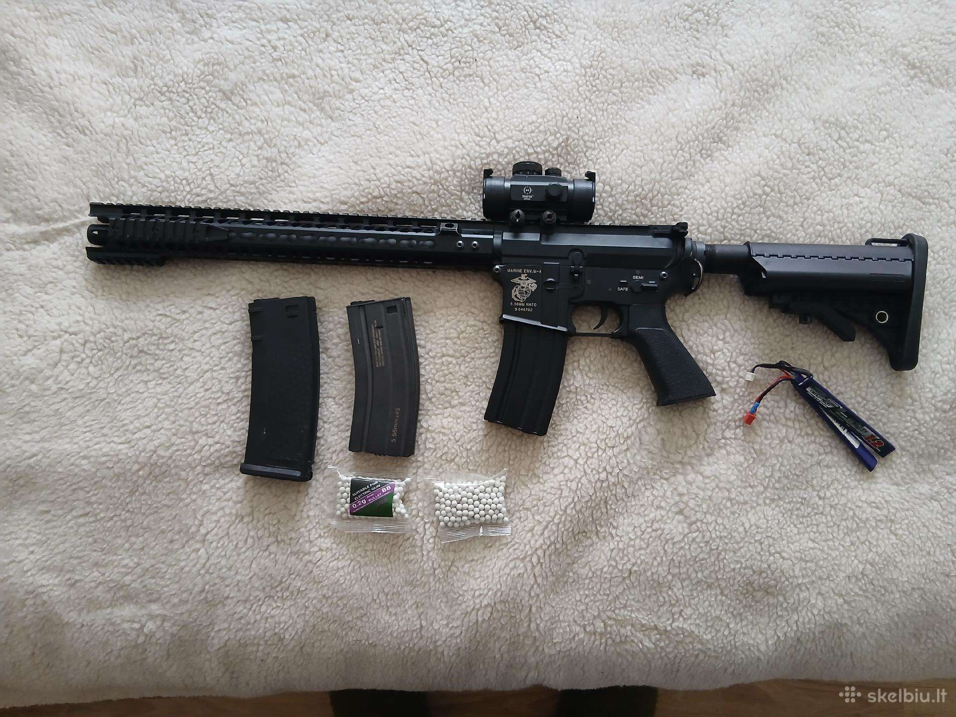 Specna arms edge m4 metalinis + priedai