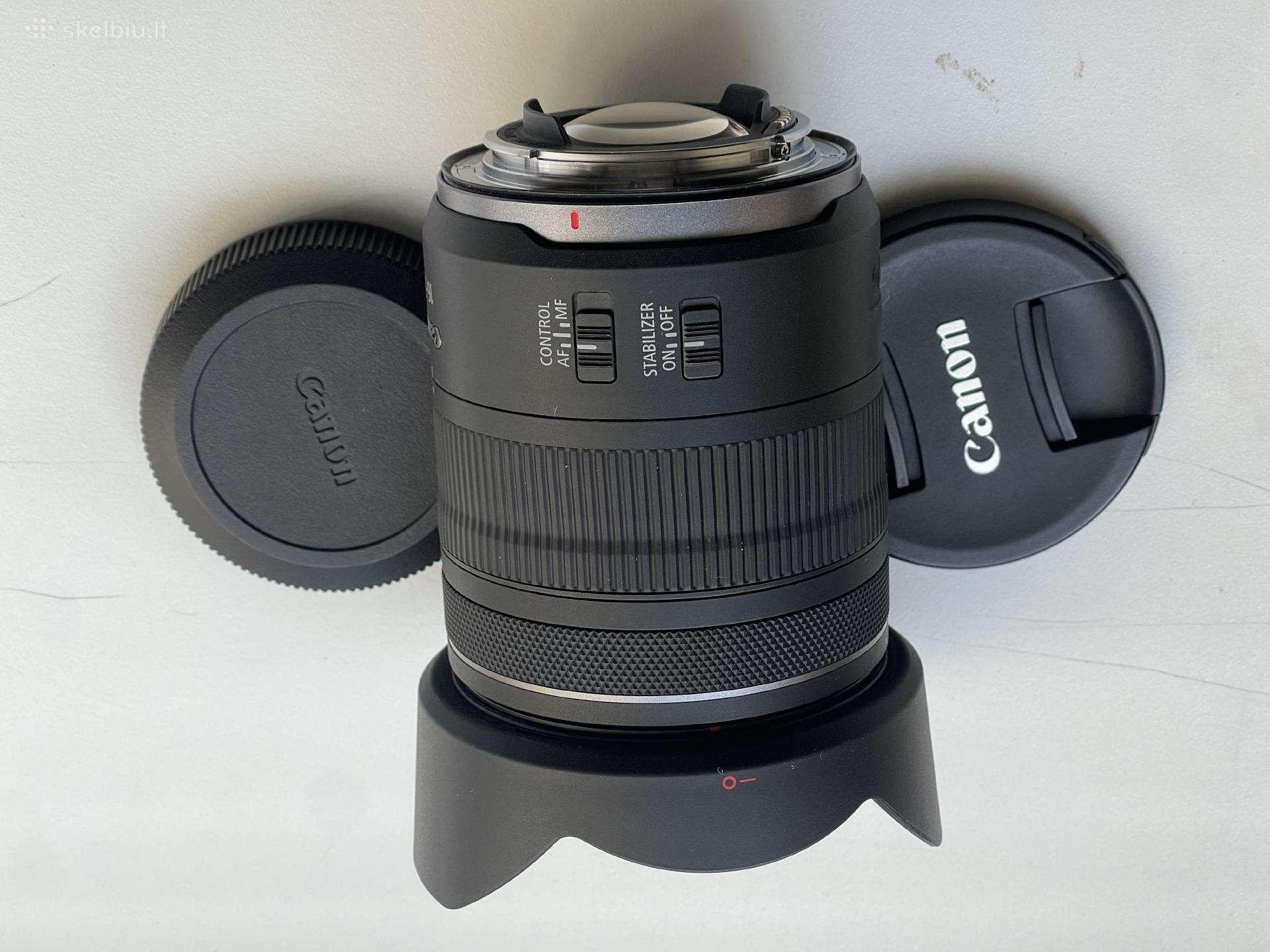Naudotas Canon R5 ir optika
