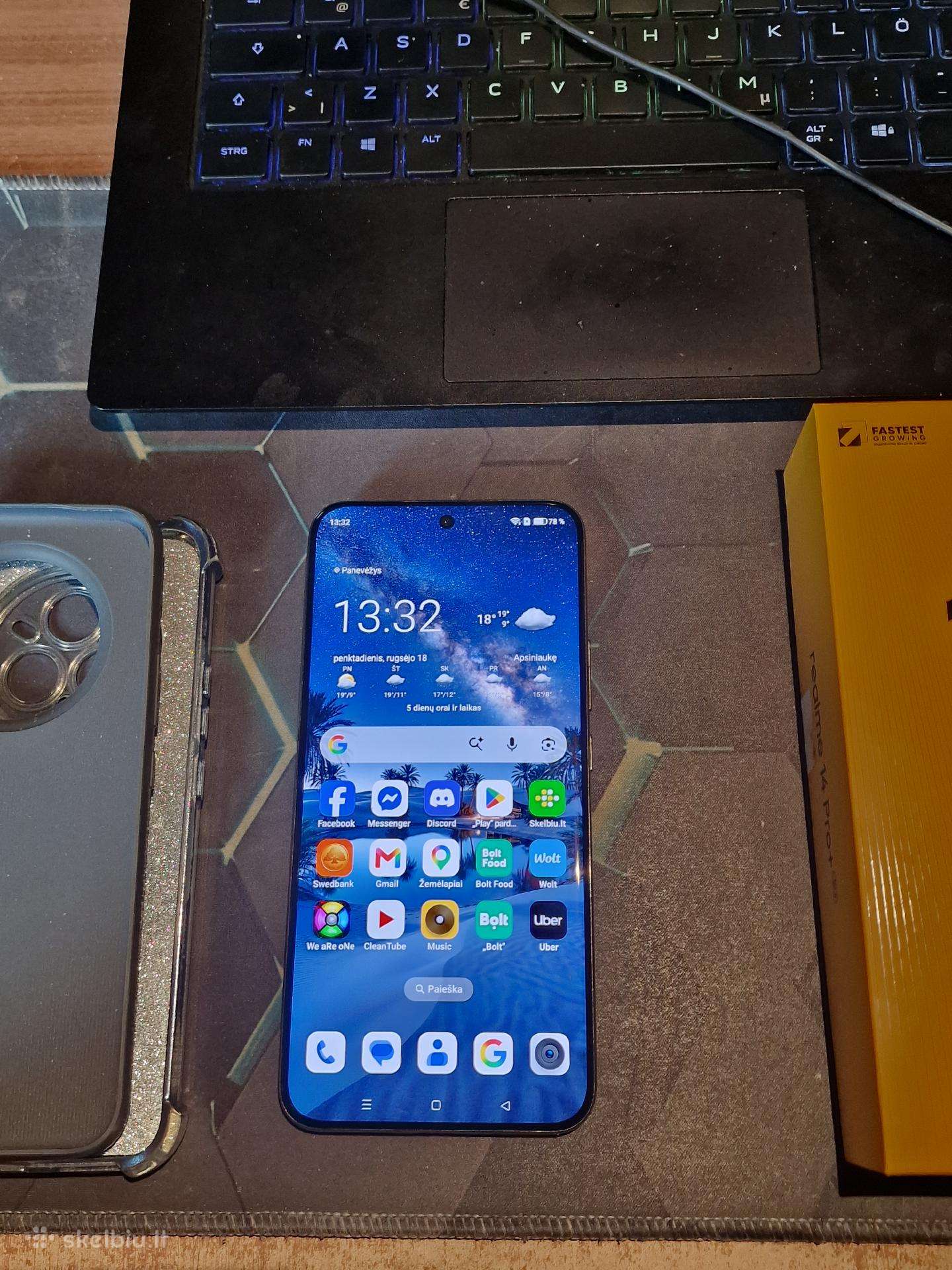 Realme 14 Pro+ 5G (512gb / 12gb+14gb RAM)