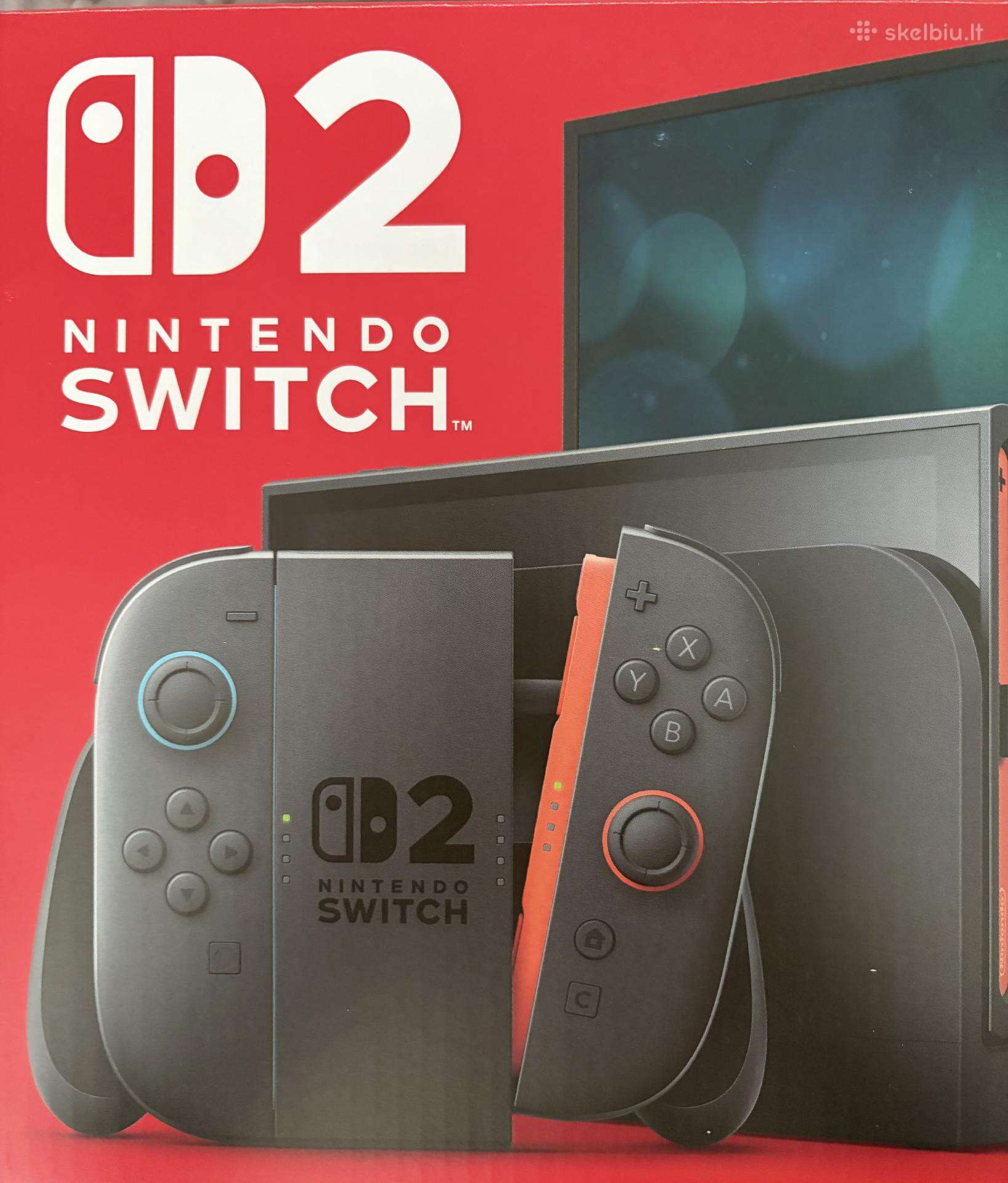 Naujas ir neišpakuotas Nintendo Switch 2