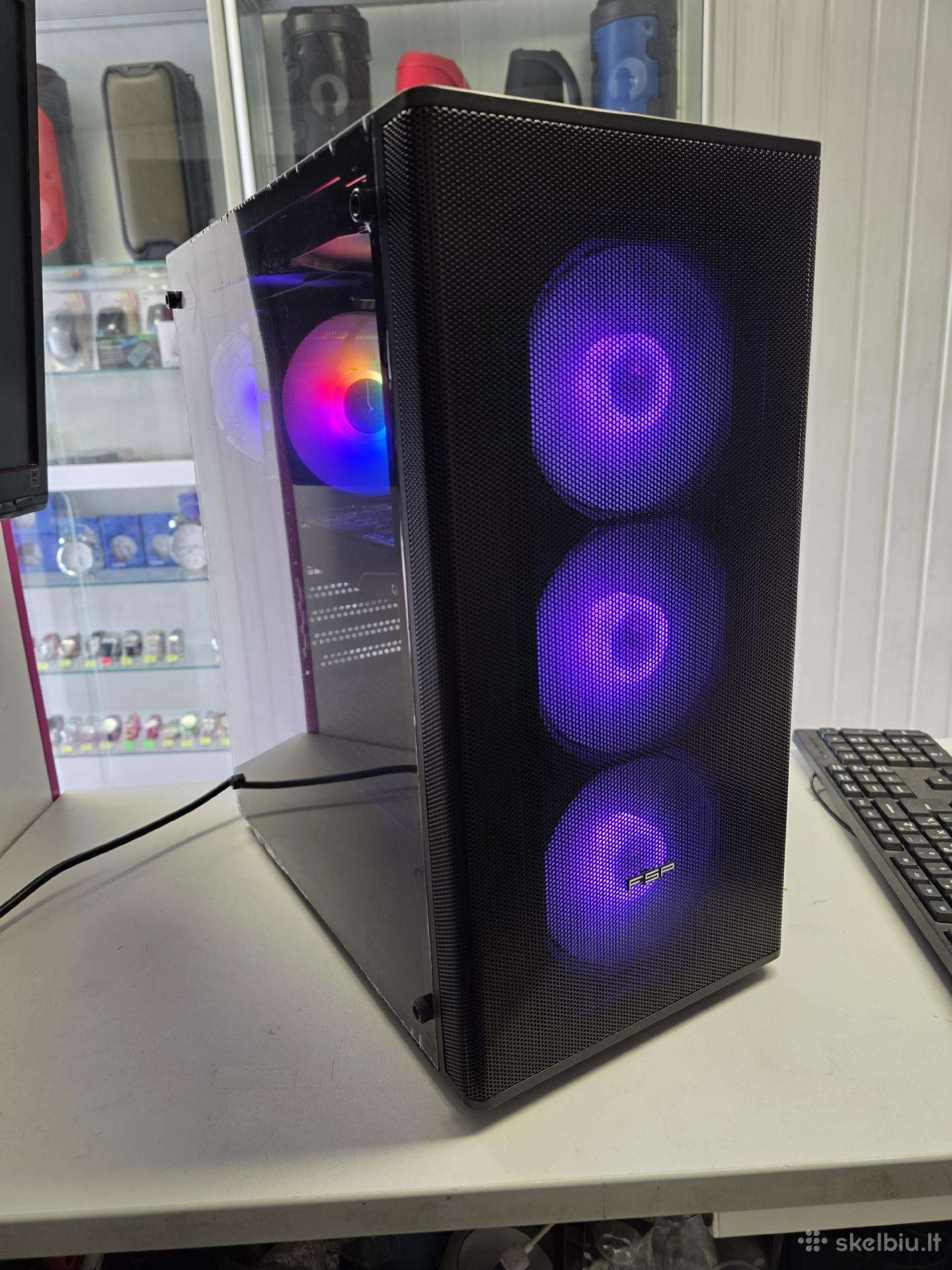 I5-12400f/h610/16gb/256gb/1tb/gtx1080-8gb