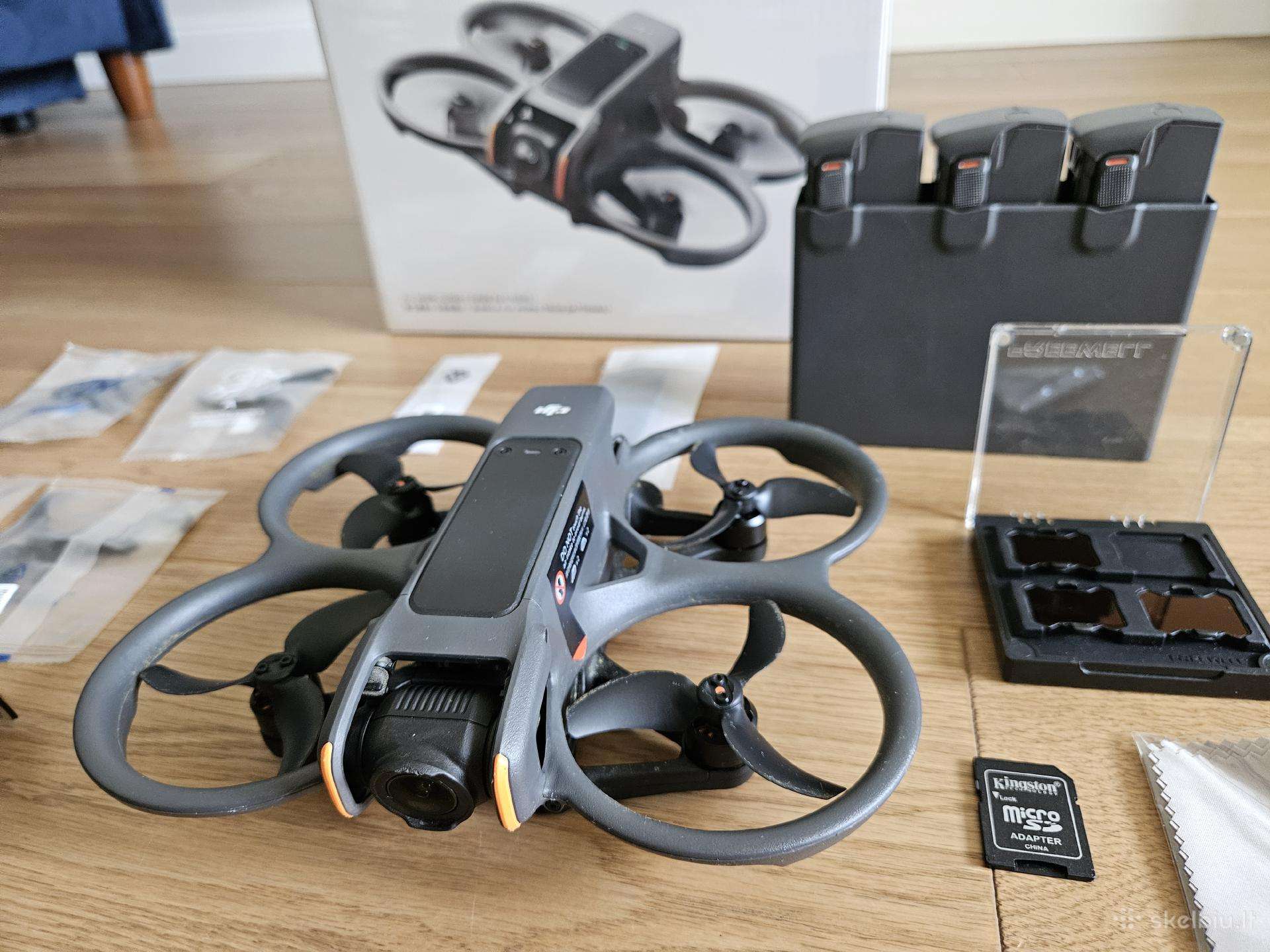 Dji Avata 2 Fpv dronas + priedai