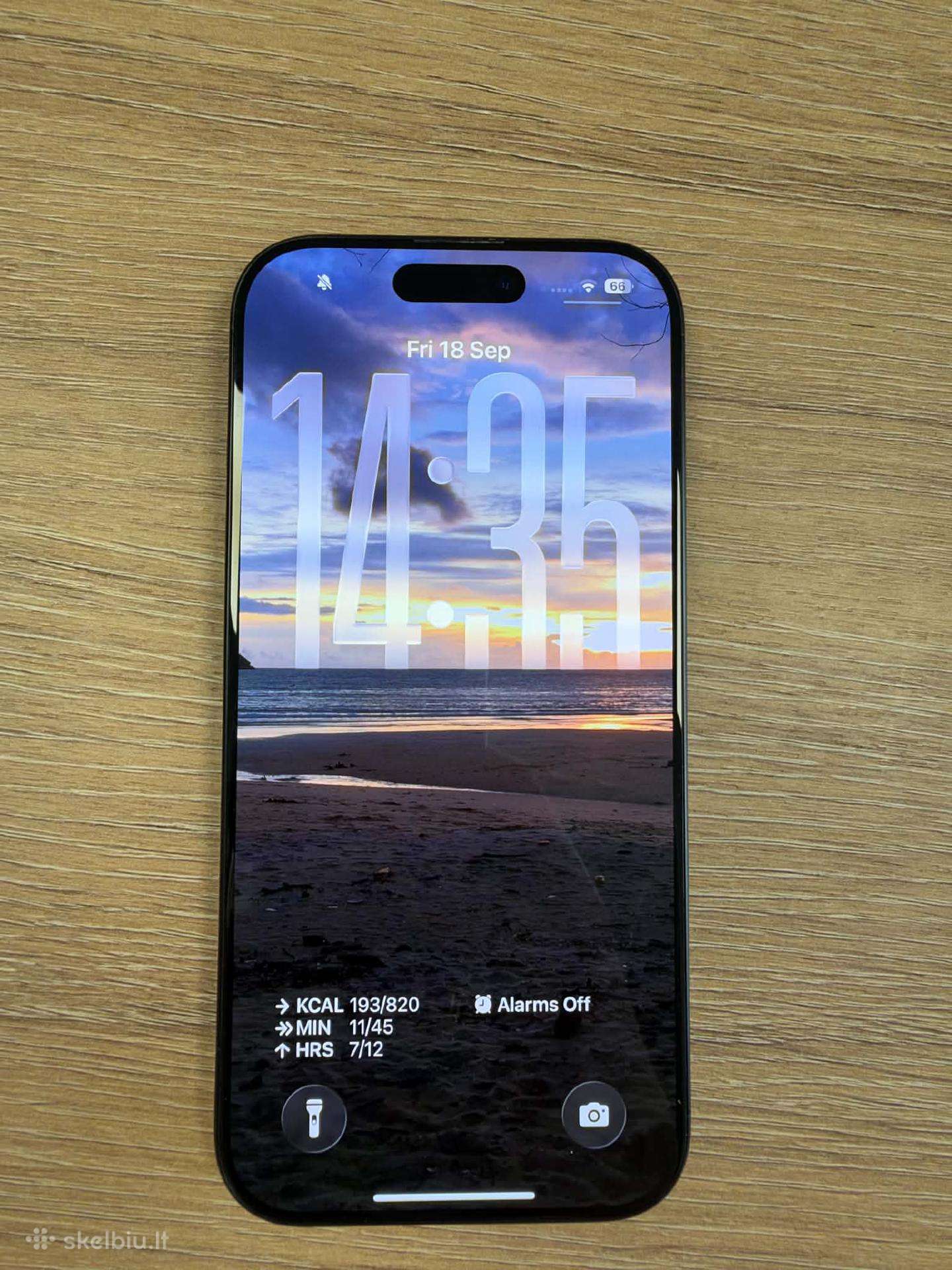 Apple iPhone 16 pro, 256 GB. juodos spalvos