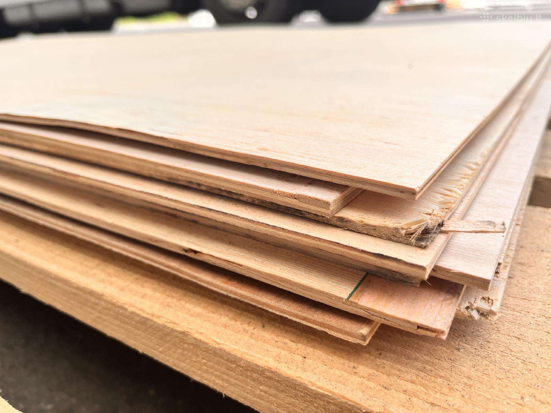 Fanera tarinė puikios kokybės vienas lapas 3,17m2