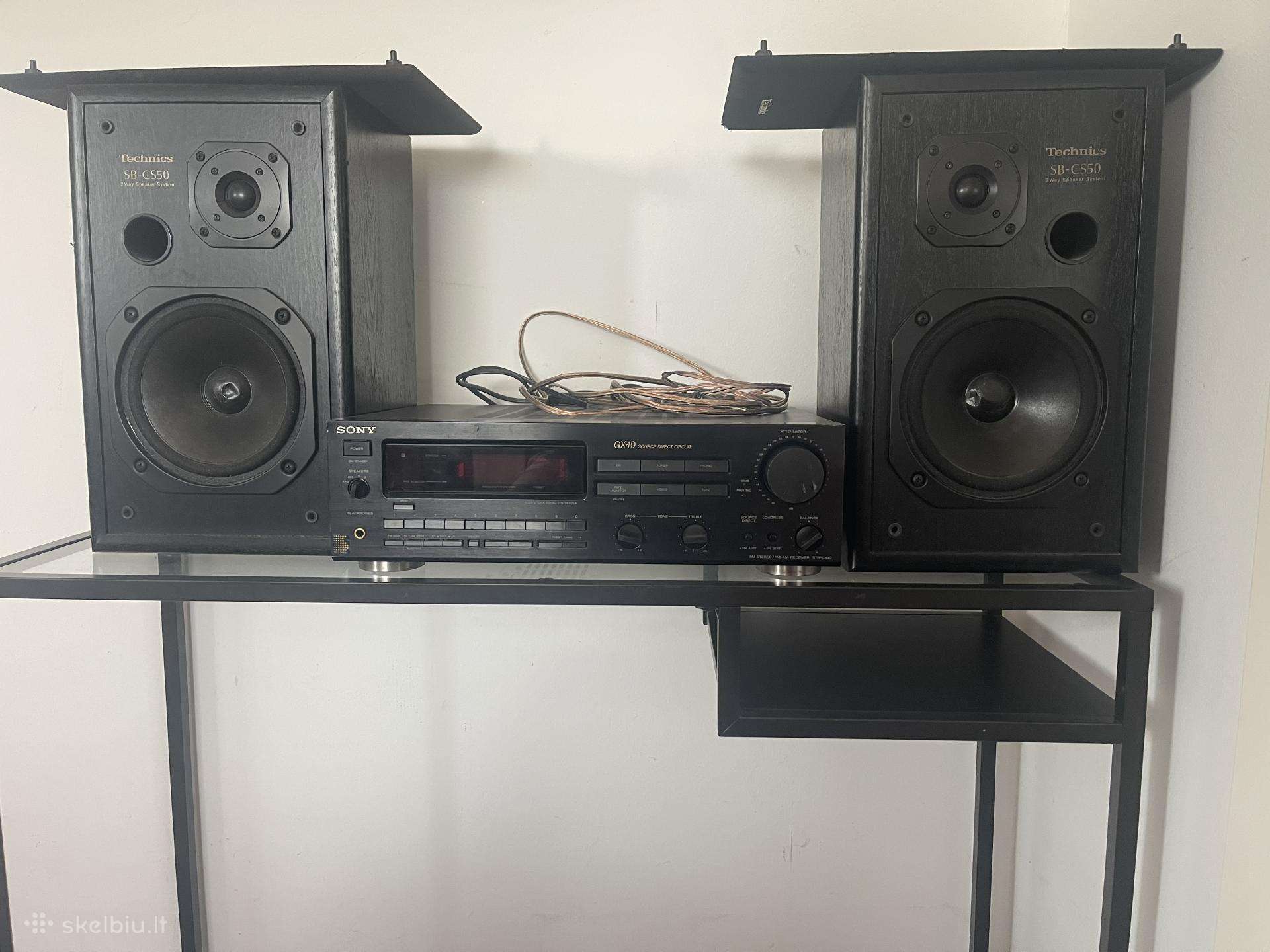 Technics SB-cs50, Sony Str-gx40