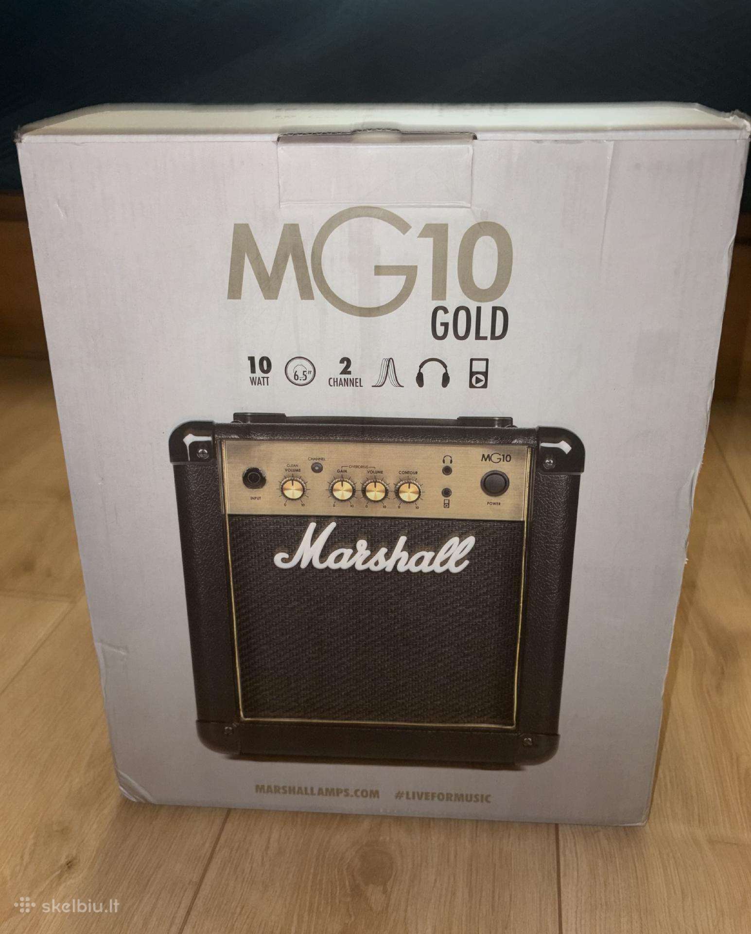 Naujas Marshall Mg10 Gold