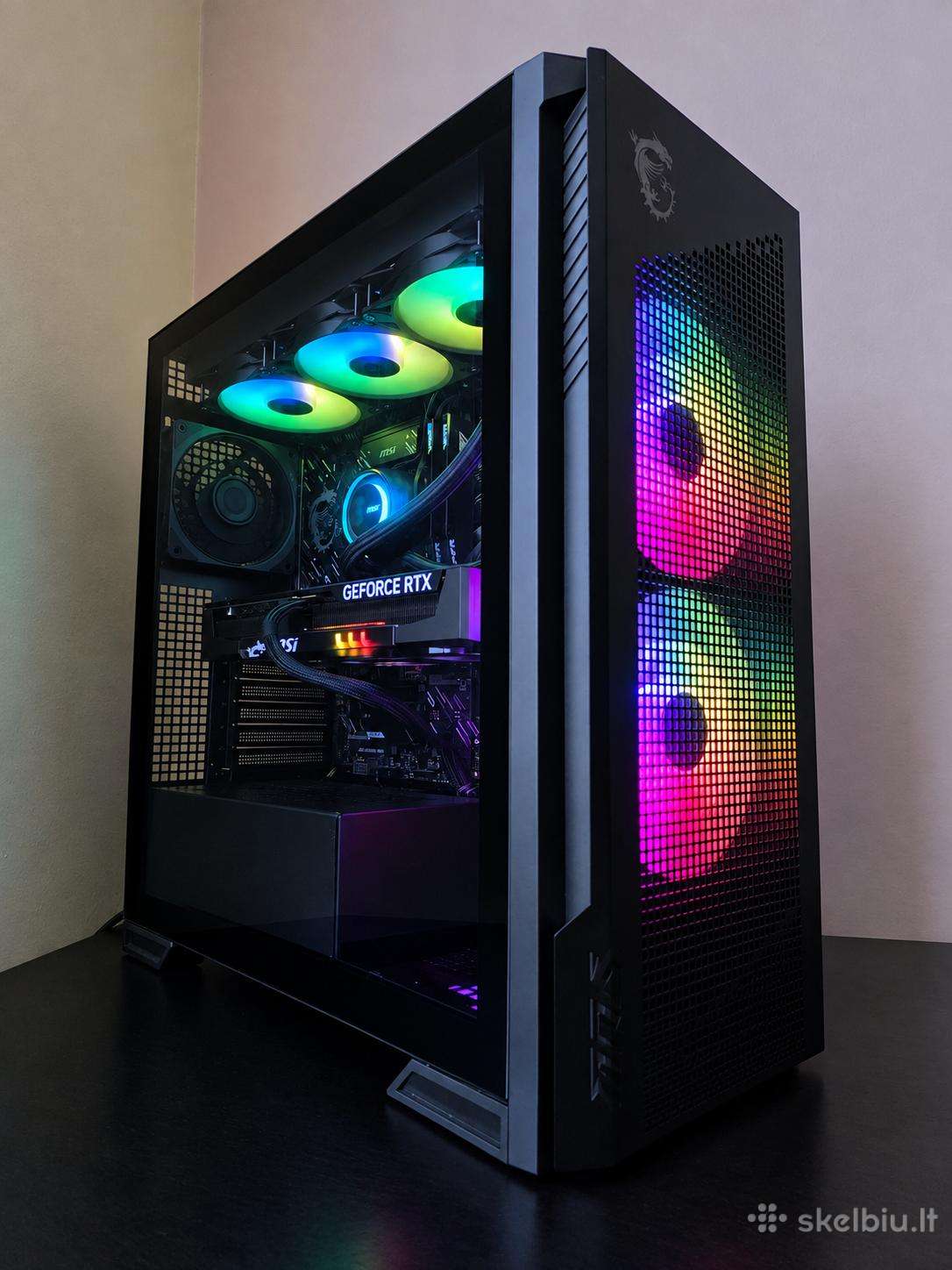 Rtx 5070 * Ultra 250kf plus gaming pc kompiuteris