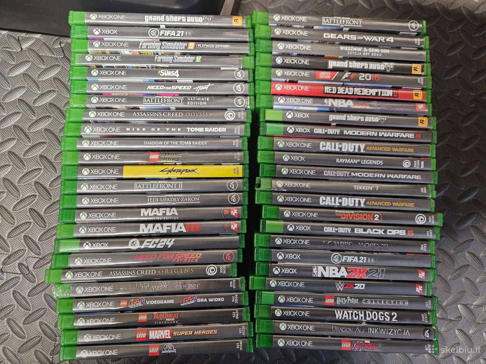 Daaug įvairių xbox one žaidimų