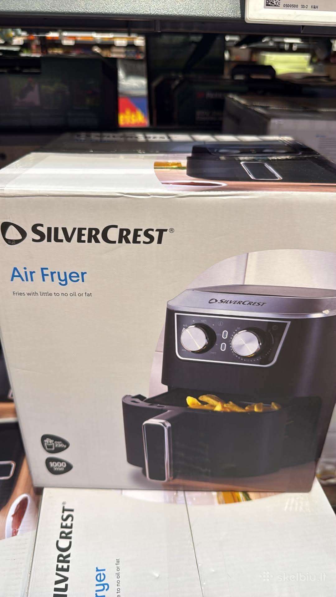 Silvercrest karšto oro gruzdintuvė / Air Fryer