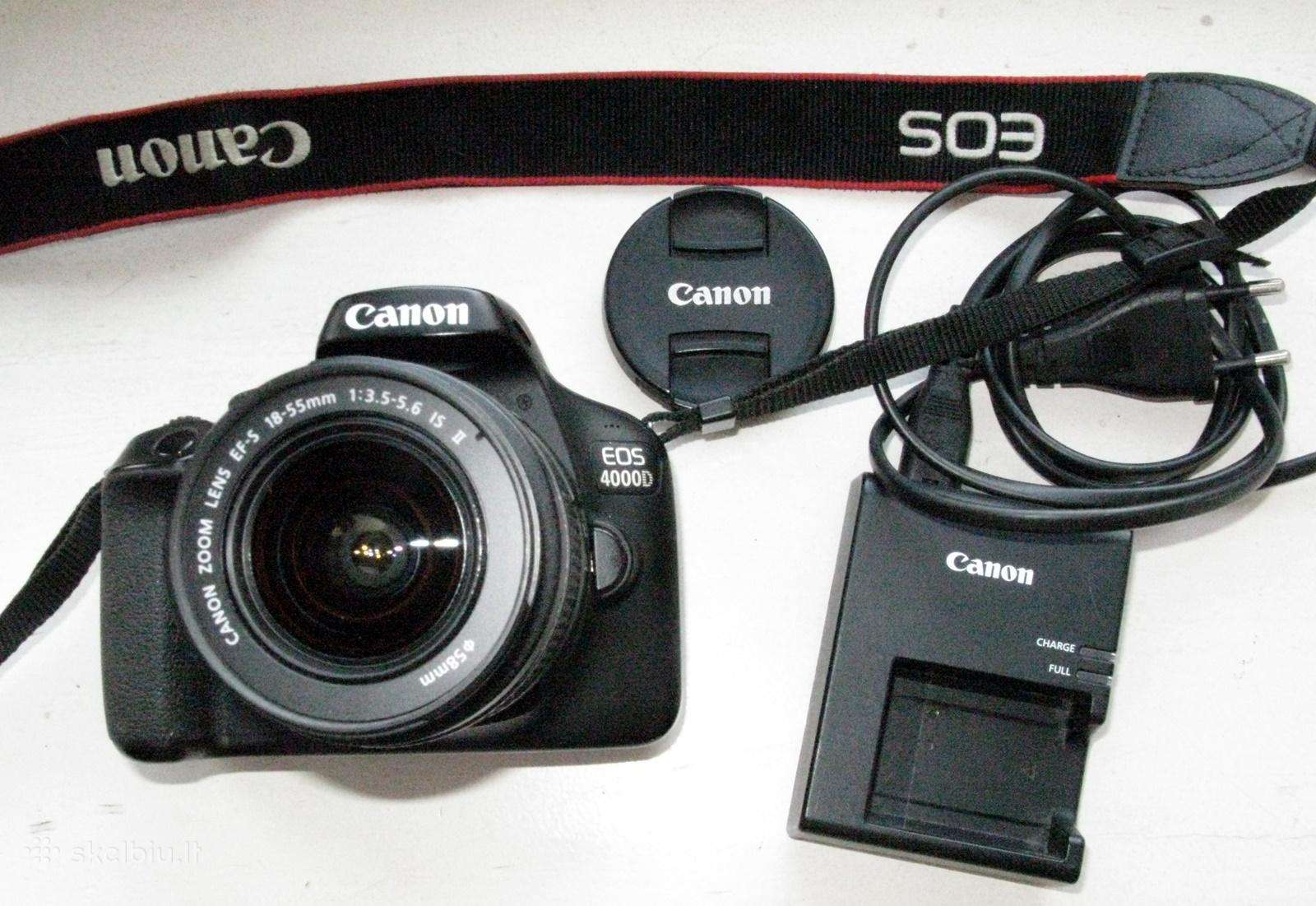 Canon 4000d su obj. Canon Ef-s 18-55mm Is II