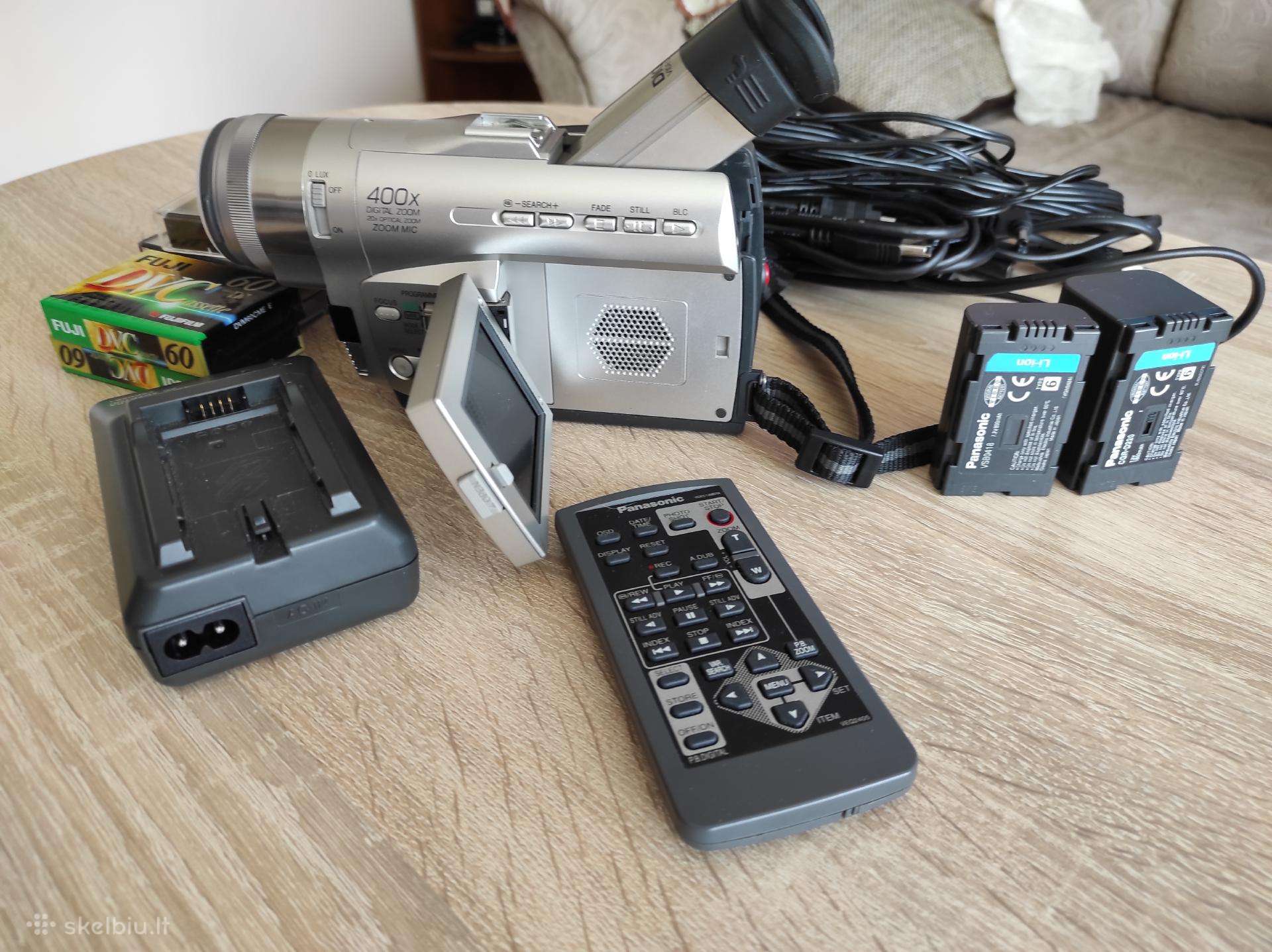 Panasonic Nv-ds150. Idealios būklės komplektas