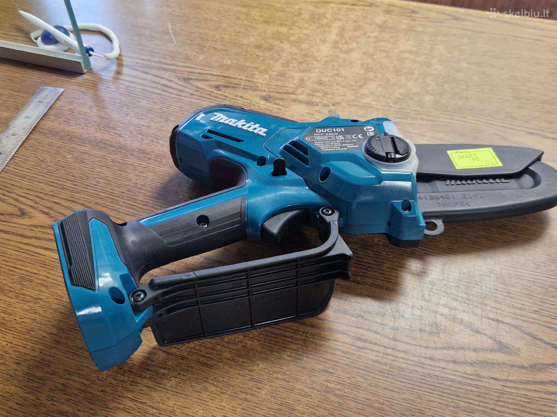 Akumuliatorinis makita pjūklas duc101