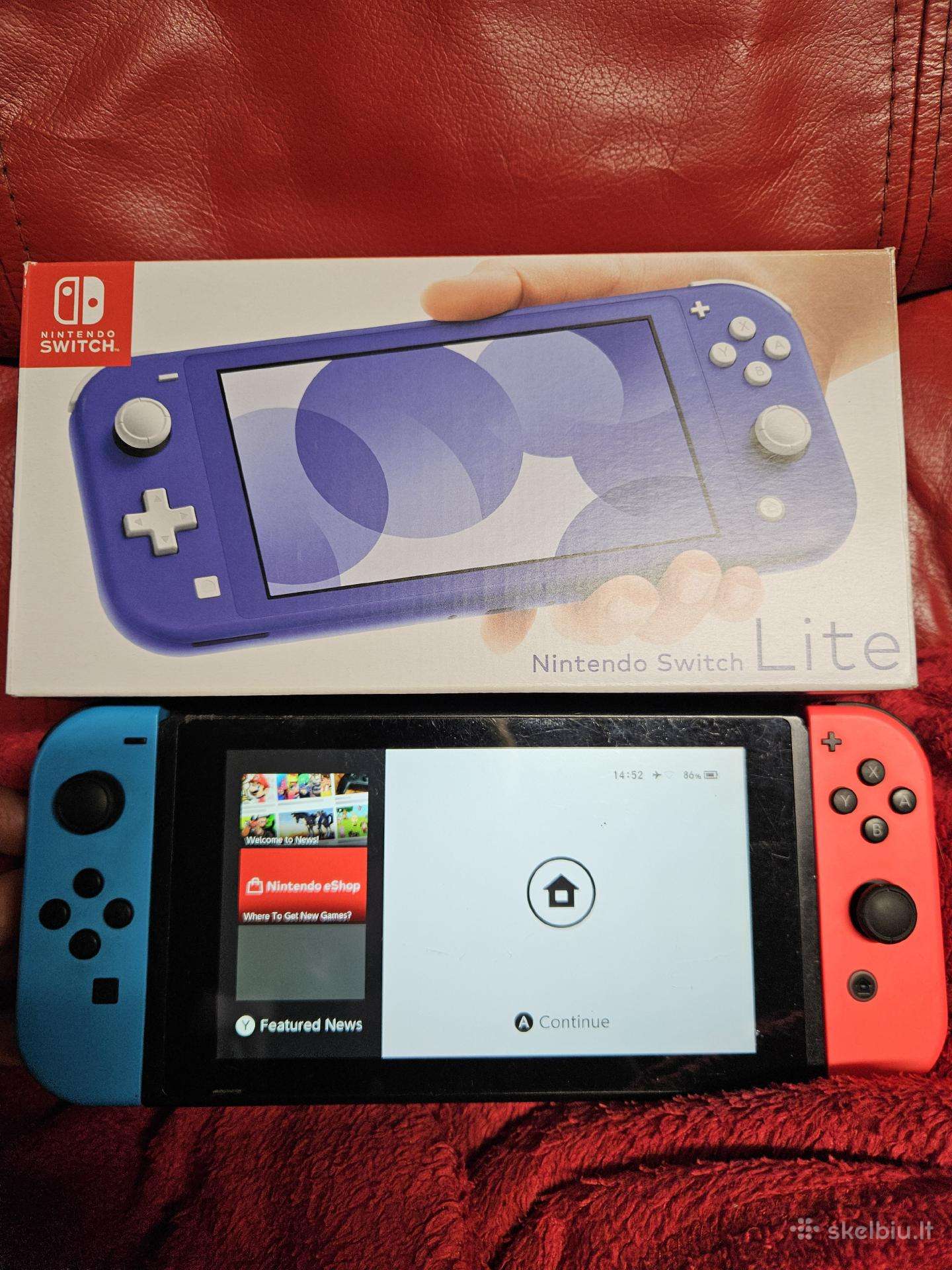 Nintendo Switch & Switch Lite ir žaidimai