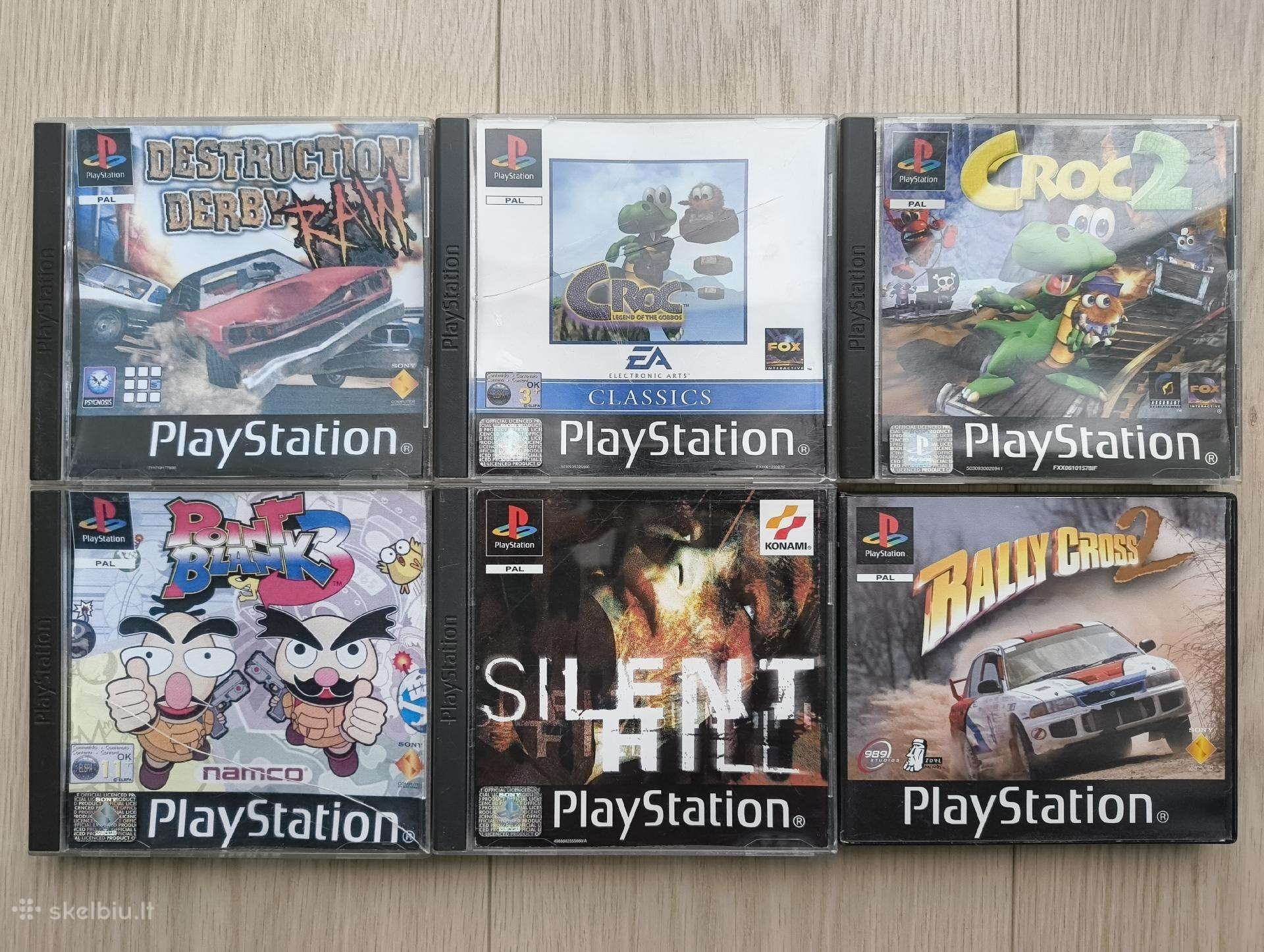 Ps1, Ps2, PSP žaidimai