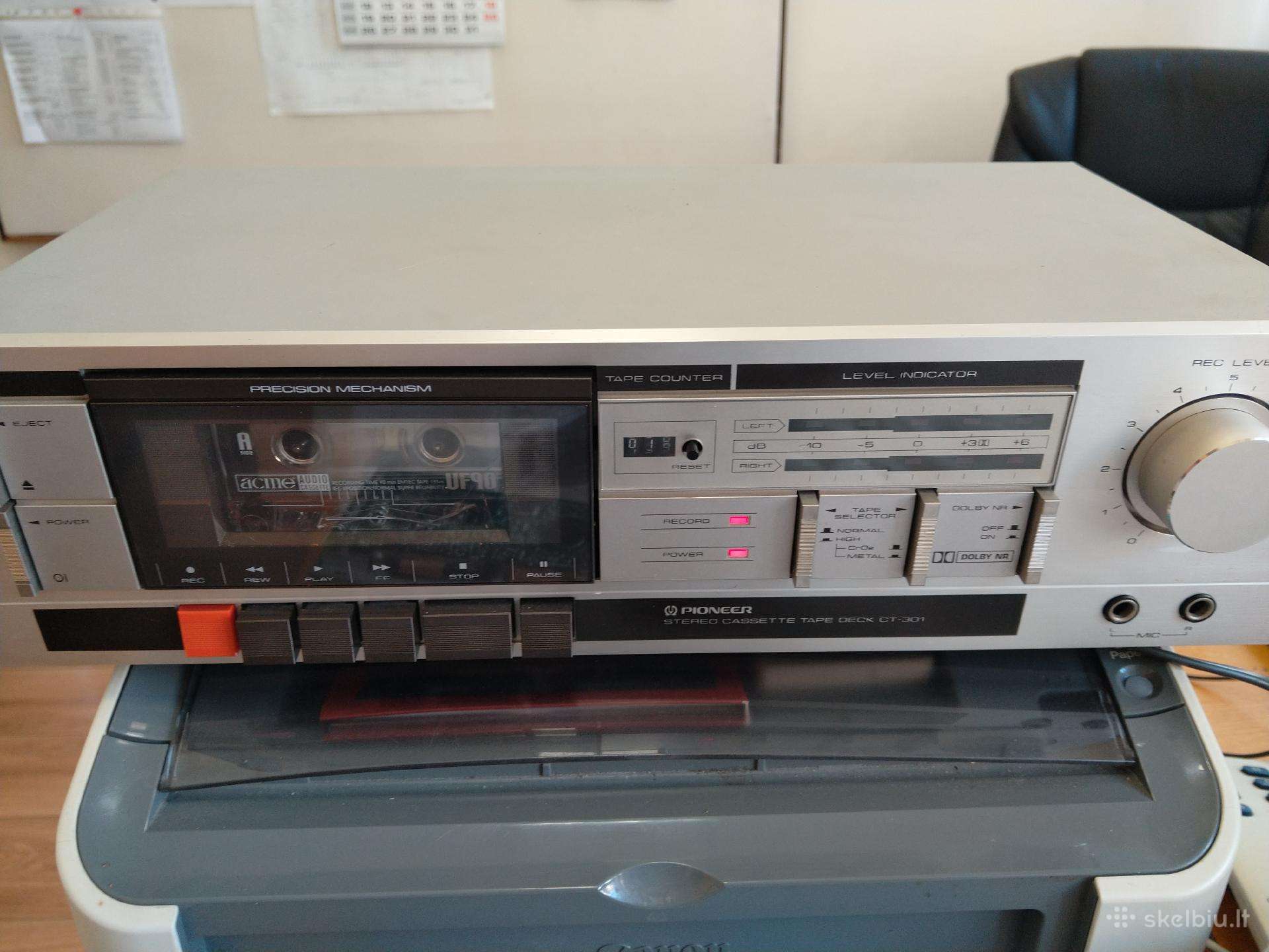 Pioneer kasetine deka