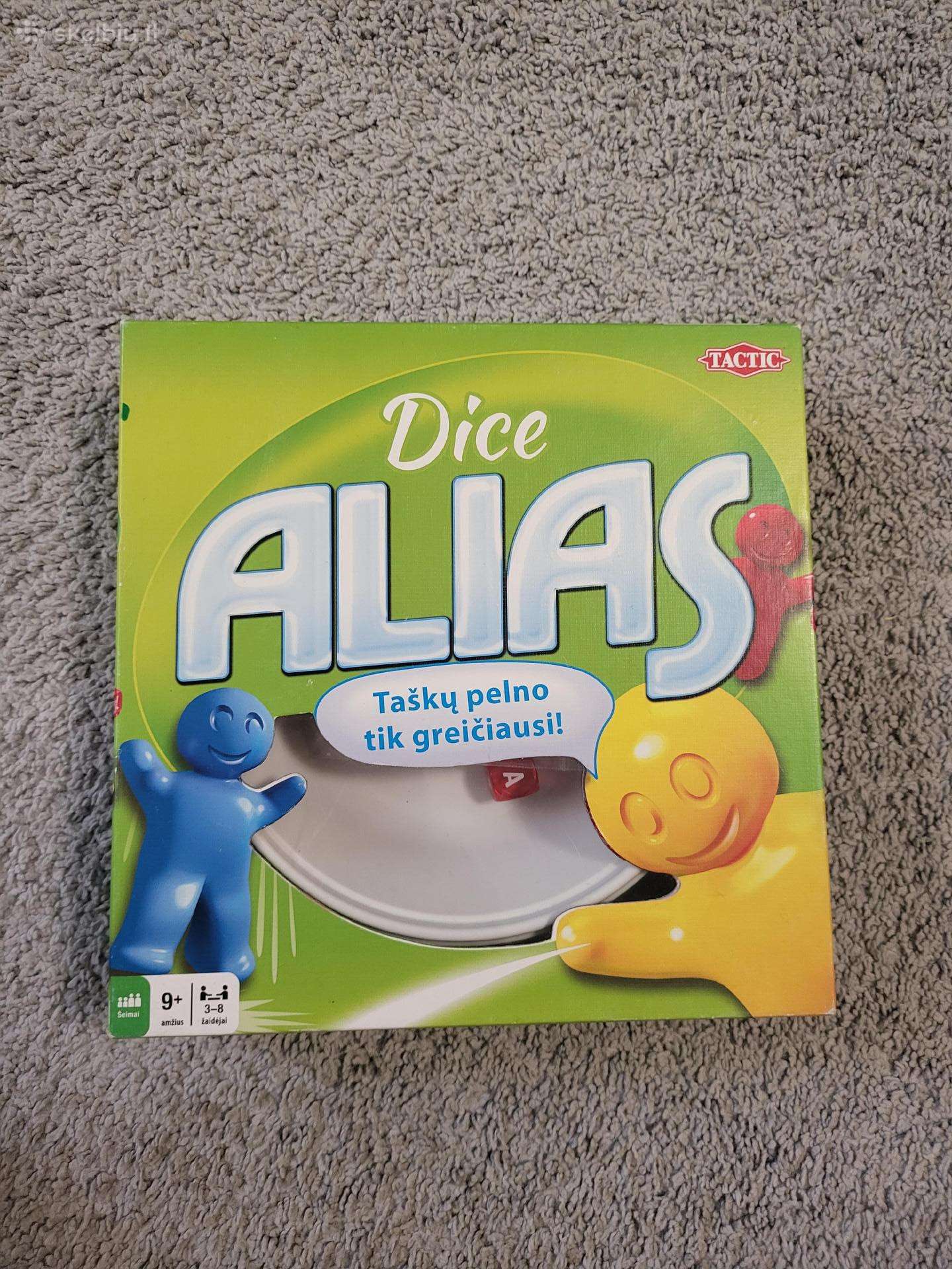 Stalo žaidimas Dice Alias (Tactic)