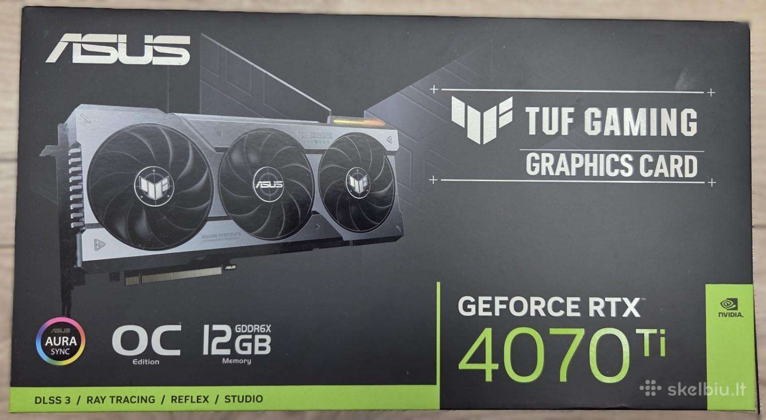 Asus Tuf Gaming Geforce Rtx 4070 Ti 12gb + Ptm7950