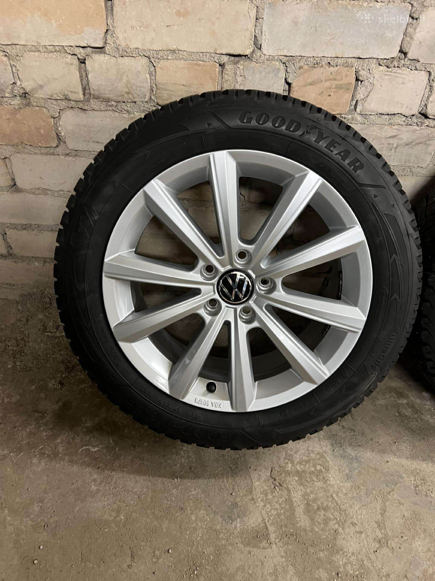 VW Ratlankiai Merano su žiem. padangom 215/55/r17