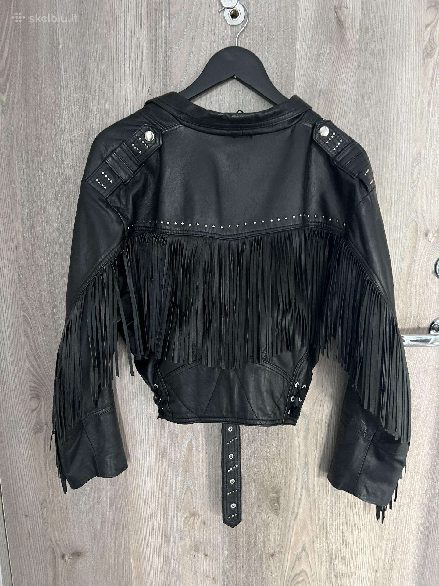Super rare vintage cowboy stiliaus odinė striuke