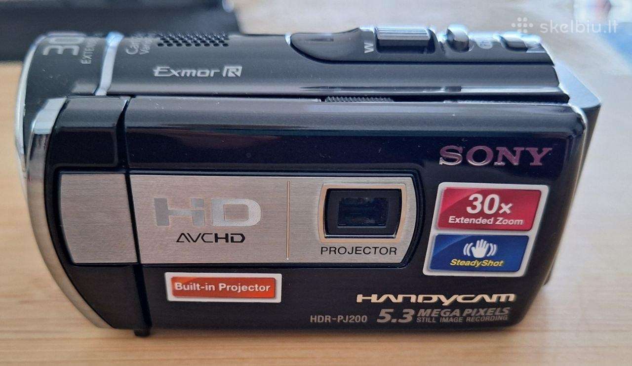 Sony vaizdo kamera