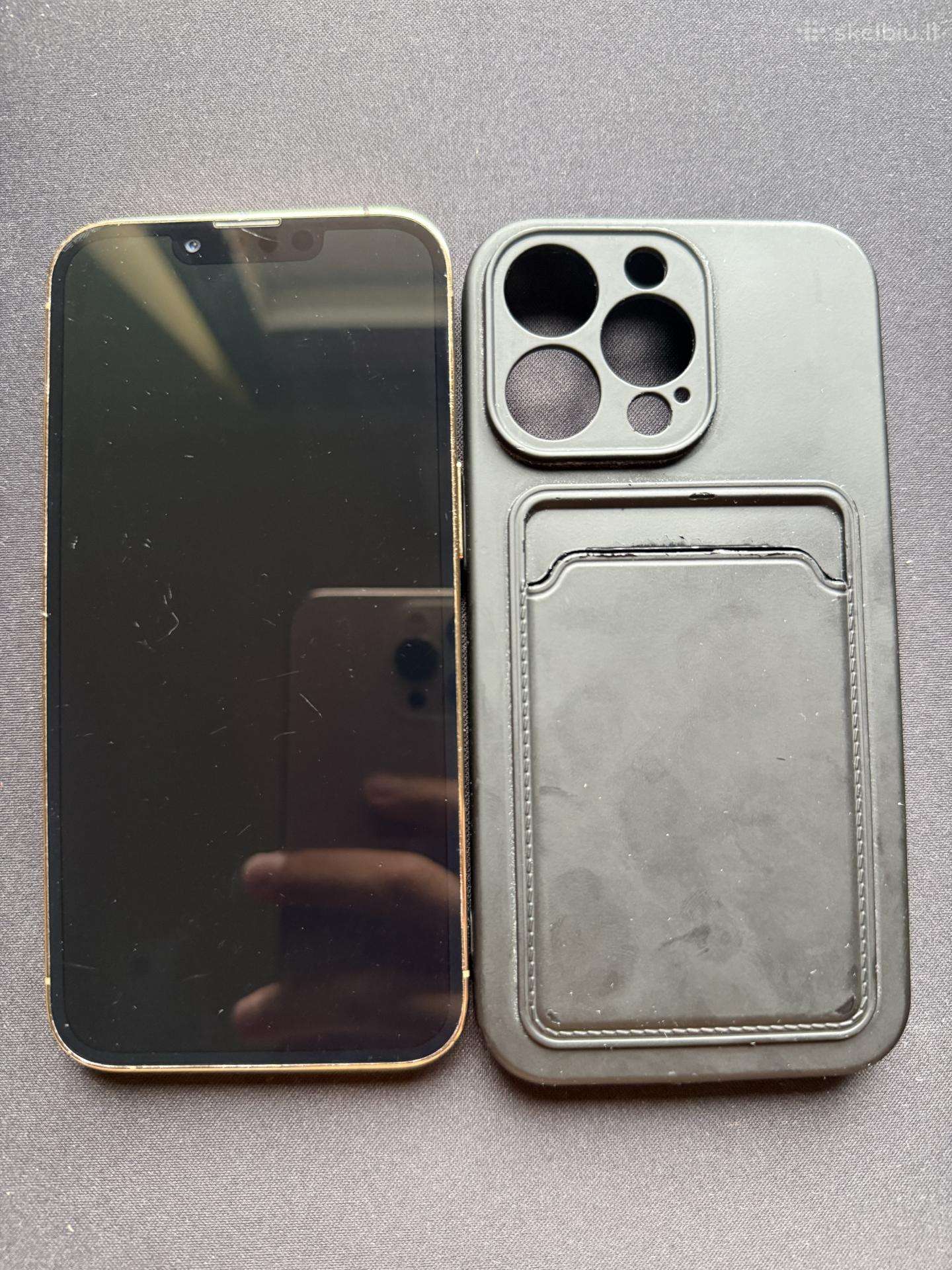 iPhone 256 GB Auksinės spalvos 100% battery health