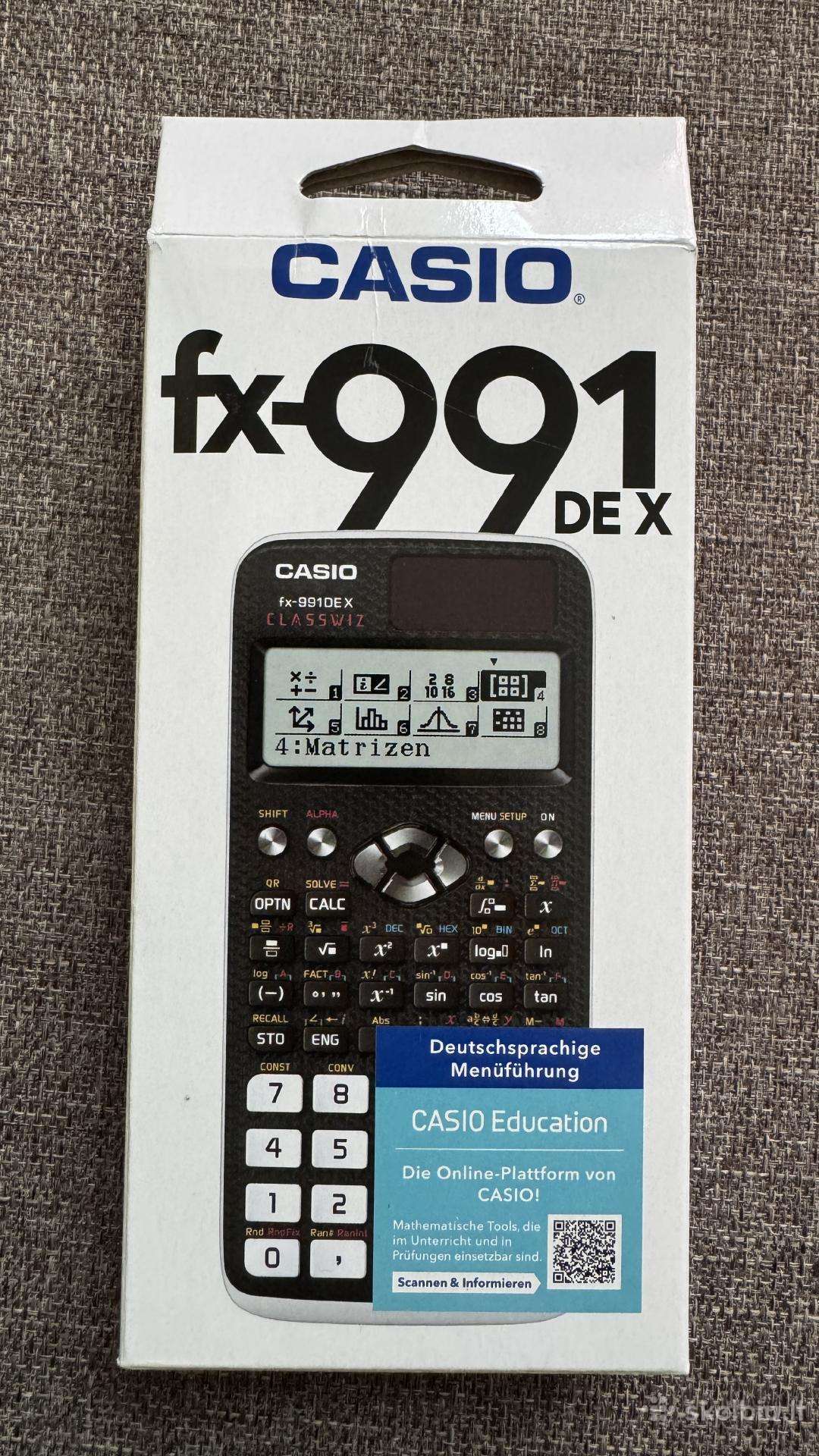 Casio fx-991 Dex / Ex / 570 Ex
