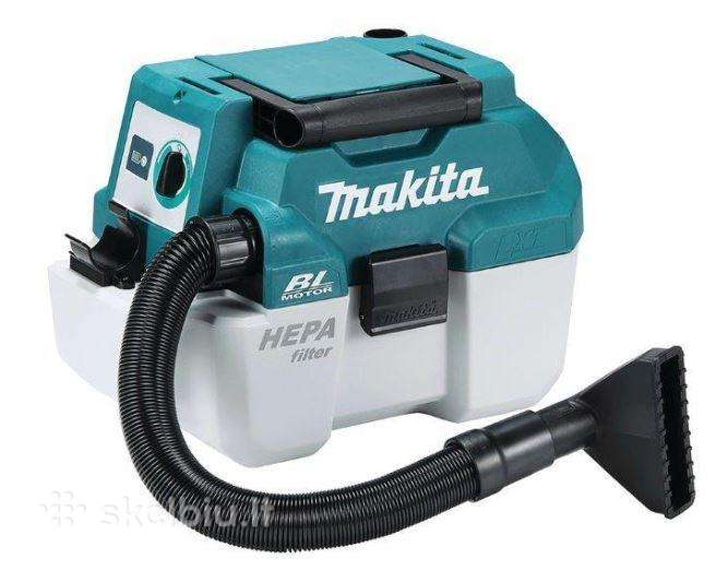 Akumuliatorinis dulkių siurblys Makita Dvc750lz