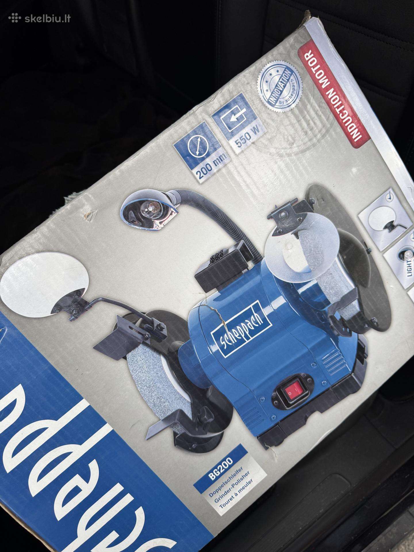 Elektrinis galąstuvas Scheppach Bg200