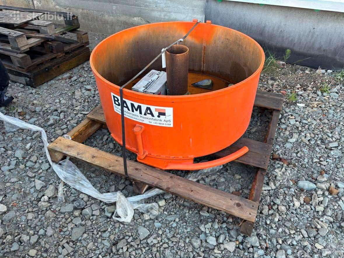 Betono maišyklė Bama 325l Master trifazė 5,5 kw