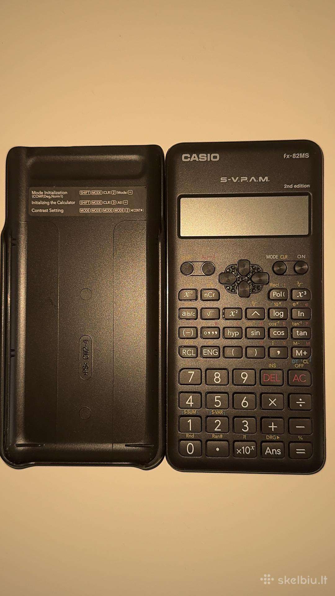 Mokslinis skaičiuotuvas Casio (2nd edition)