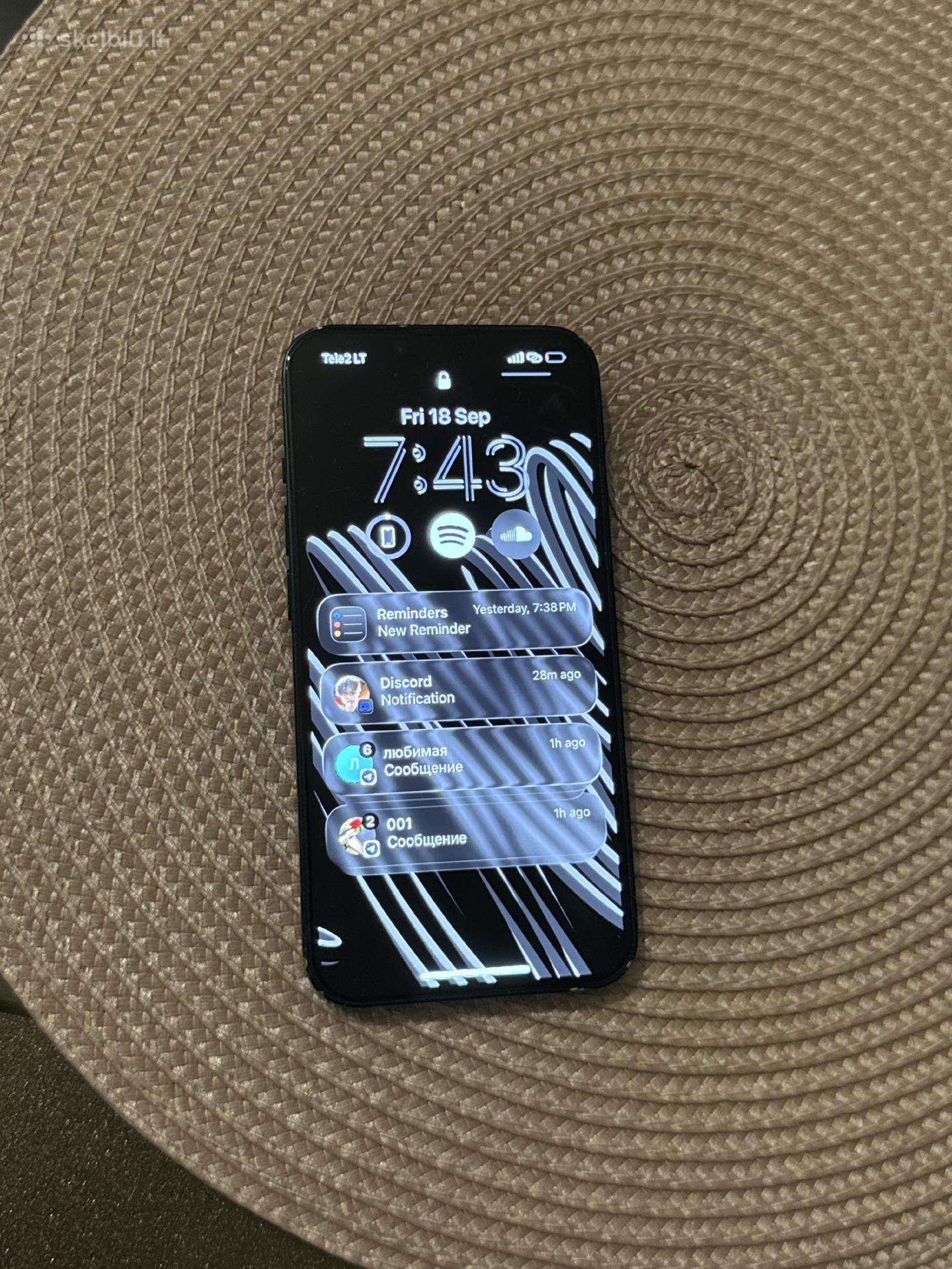 Parduodamas iPhone 14