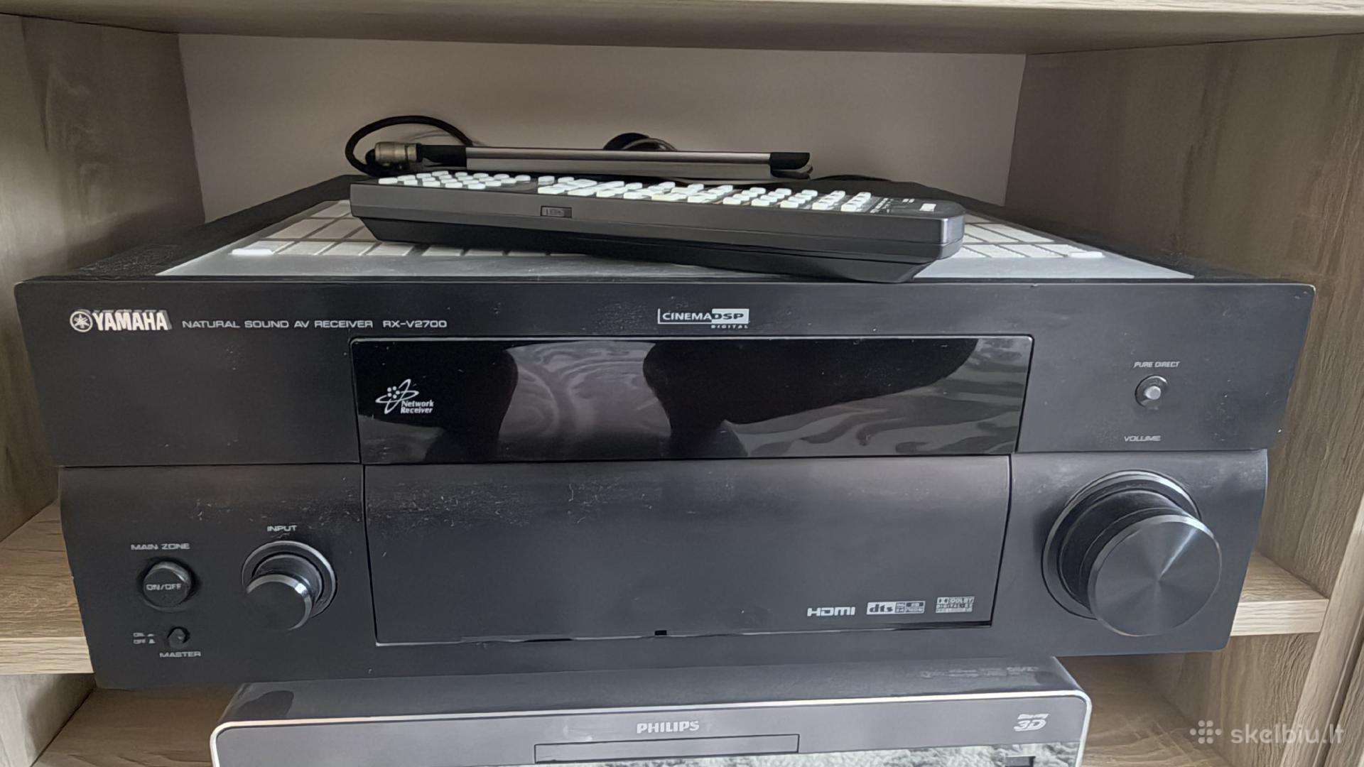 Yamaha Rx-v2700 yra aukštos klasės resiveris