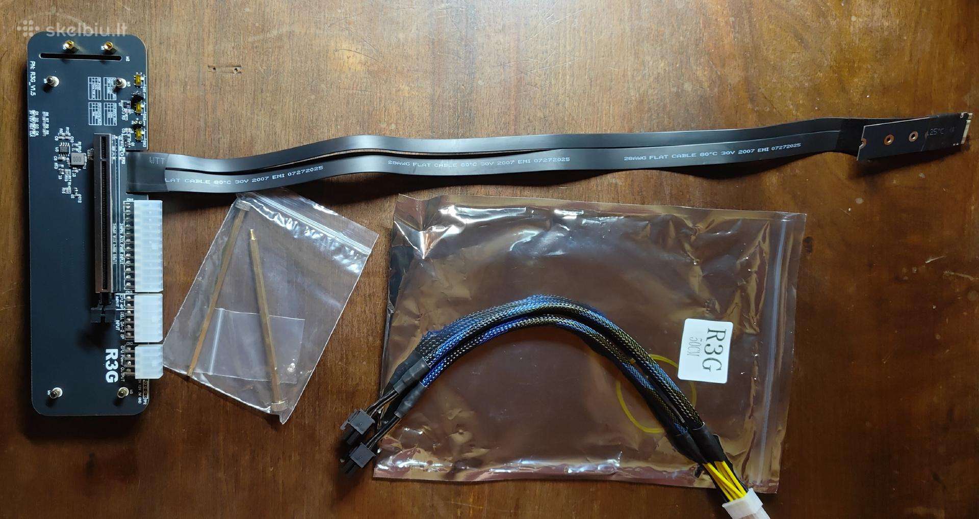 Adt-link R43sg egpu M.2 Nvme adapteris 50cm