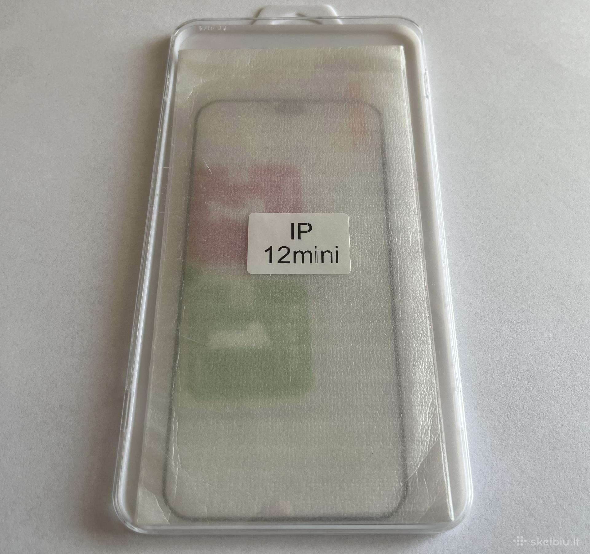 Kokybiškas stiklas iPhone 12 mini (3 vnt 2 €)