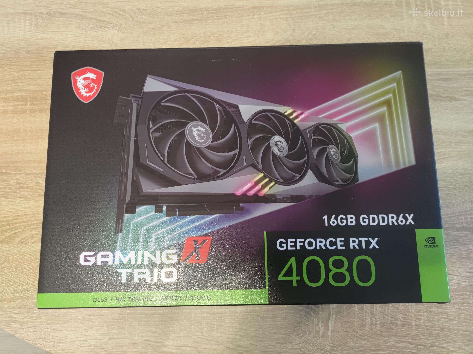 Msi Rtx 4080 16gb Gaming X Trio