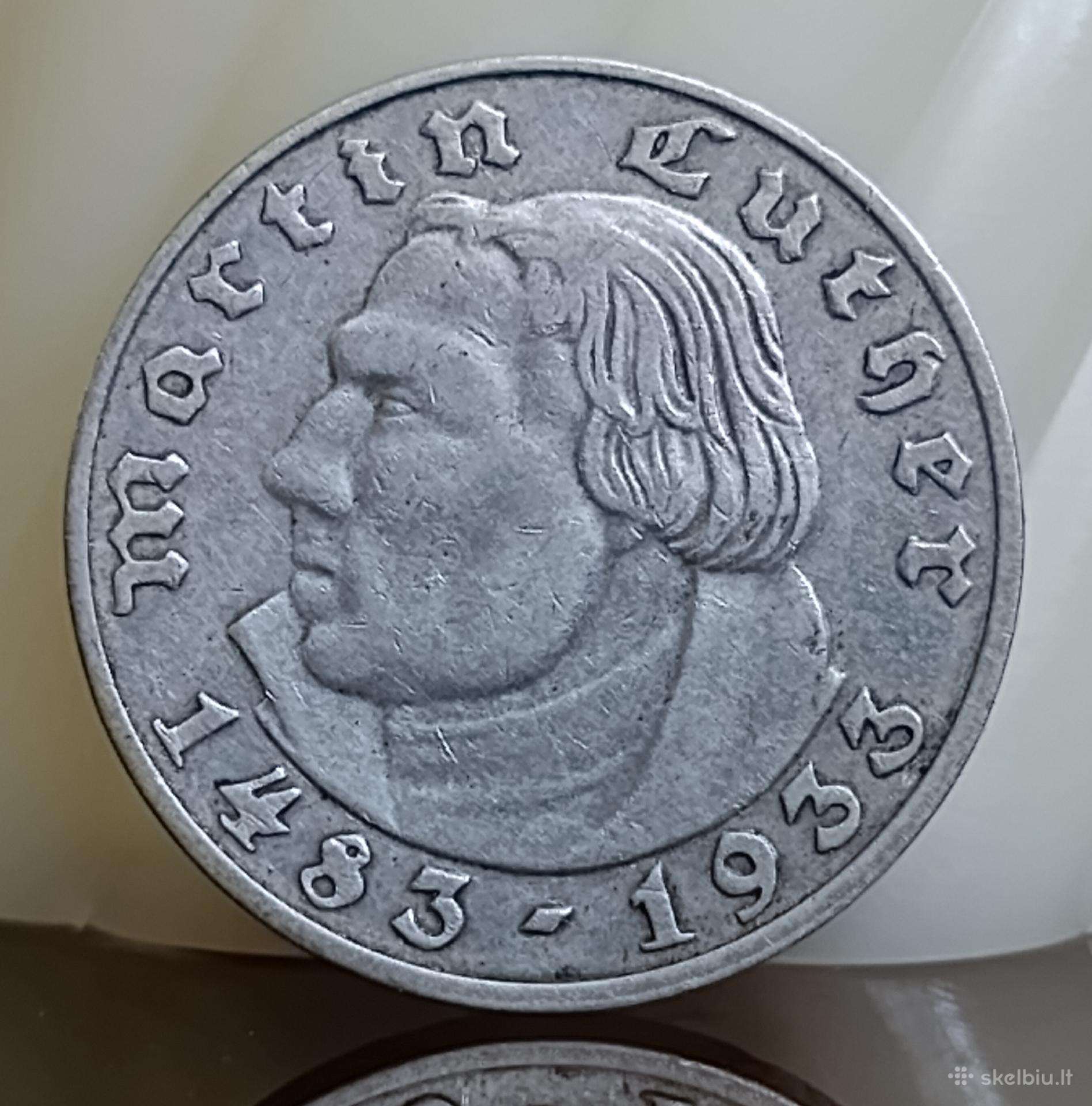 Trečiasis Reichas 2 reichsmarkės