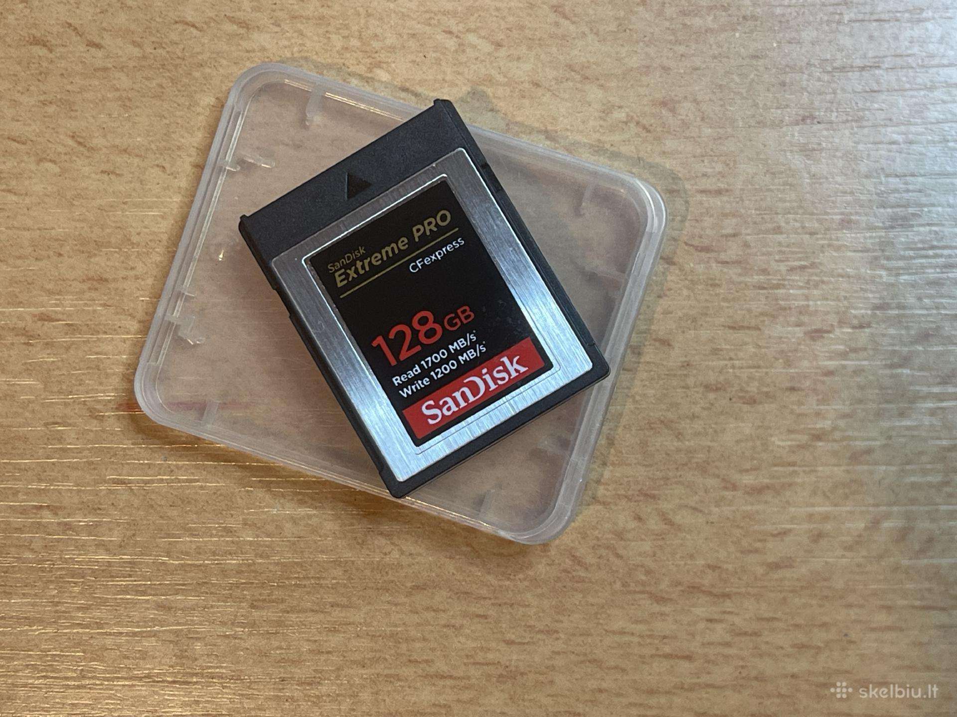 CF expres B kortele 128gb foto