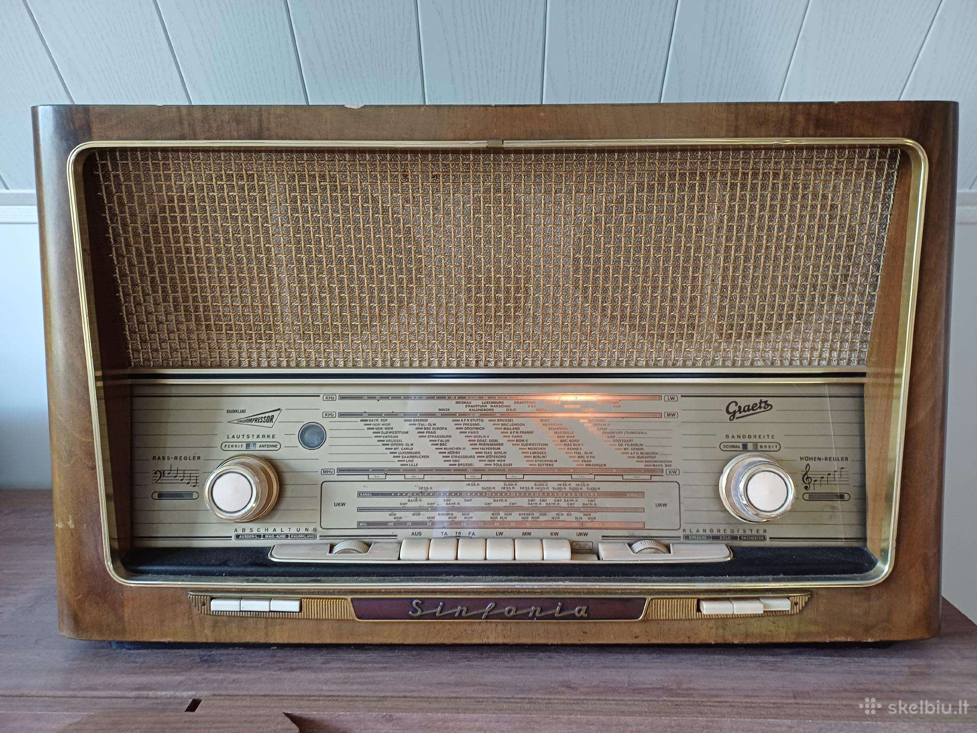 Lempine radio Graetz